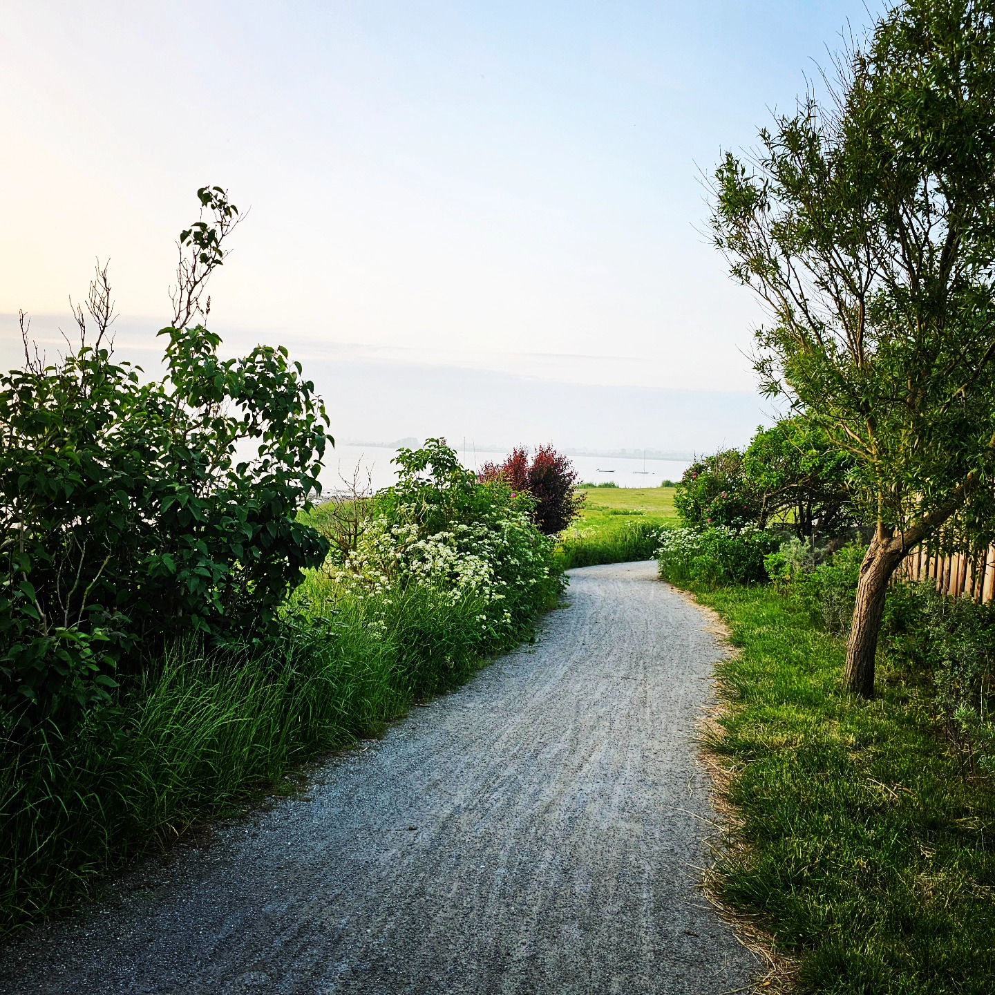 Dieser wunderbare Weg am Meer entlang wurde im vergangenen Winter überarbeitet und ist nur einen Spaziergang vom Haus im Felde entfernt. Rund um Fehmarn führen Promenaden, die zum Spazieren und Radfahren einladen.
This beautiful way along the coastline was reworked last winter and is only walk away from the 'Haus im Felde'. Around the island Fehmarn a lot of promenades like this invite