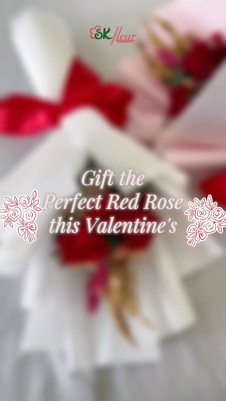 Give a gift that speaks the language of your love. š¹ From the sophisticated "Wine" rose representing mature devotion to the vibrant "Cherry Red" for overwhelming passion, our preserved bouquets are designed to hold your message for years to come. Hand-crafted with heart, so your love never fades. āØ
ā¤ļø Link in Bio
#SKfleur #ValentinesDay2026 #PreservedRoses #FloralDesign #GiftIdeas #RedRoses #HandmadeWithLove #SingaporeFlorist