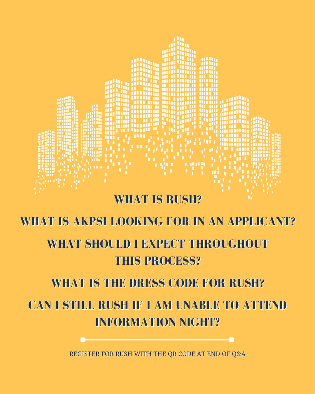 Spring Info Night is less than one week away! For any questions, feel free to contact us at rush@akpsiuiuc.biz. Be sure to fill out our interest form on the last slide or in the link in our bio before Info Night!