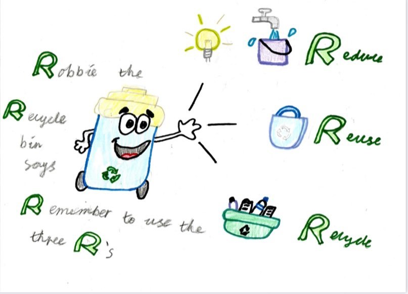 Congratulations Audrey from St Luke’s Catholic Parish School - Robbie the Recycle Bin - one of twenty winning designs in our National Recycling Week poster competition
Each winner receives a $100 visa gift card and will feature in our Cleaner Greener Schools 2022 calendar
#nationalrecyclingweek #lovequeensland #keepqueenslandbeautiful #queensland #cleanergreenerschools #ourqld #recycle #reduce #reuse #rethink #recycling @gracegracemp @meaghanscanlon @qldeducation