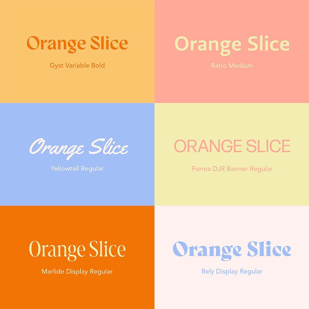 Here are a few of the typefaces that I’m loving at the moment. I think they’d all be great for different branding projects.
Let me know your favorite below! ⬇️
#adobefonts #branddesign #logodesignconcept #graphicdesign #fontinspiration