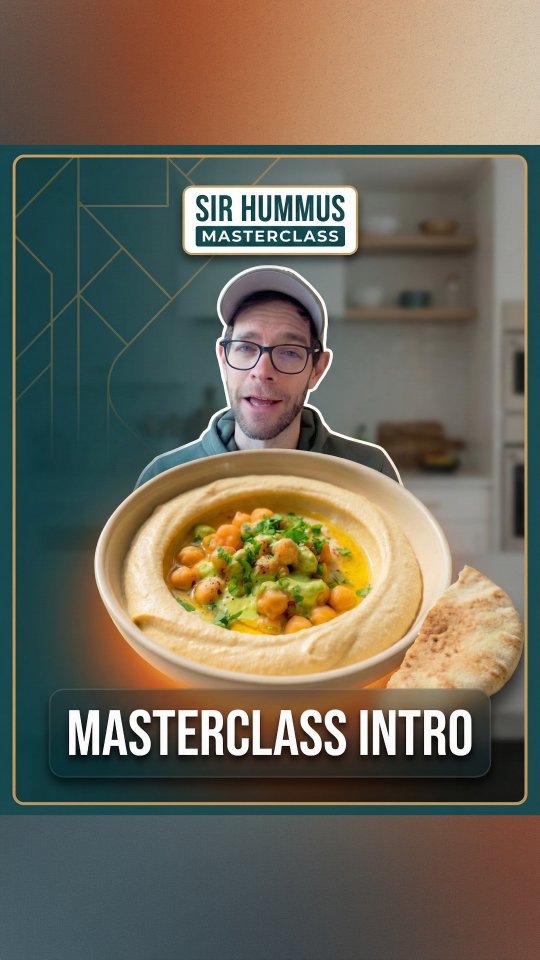 So many of you asked for the recipe and the method… so we recorded the whole thing.
Sir Hummus Masterclass is live on YouTube. Make it at home, obsessive details and all.
Link in bio 💕