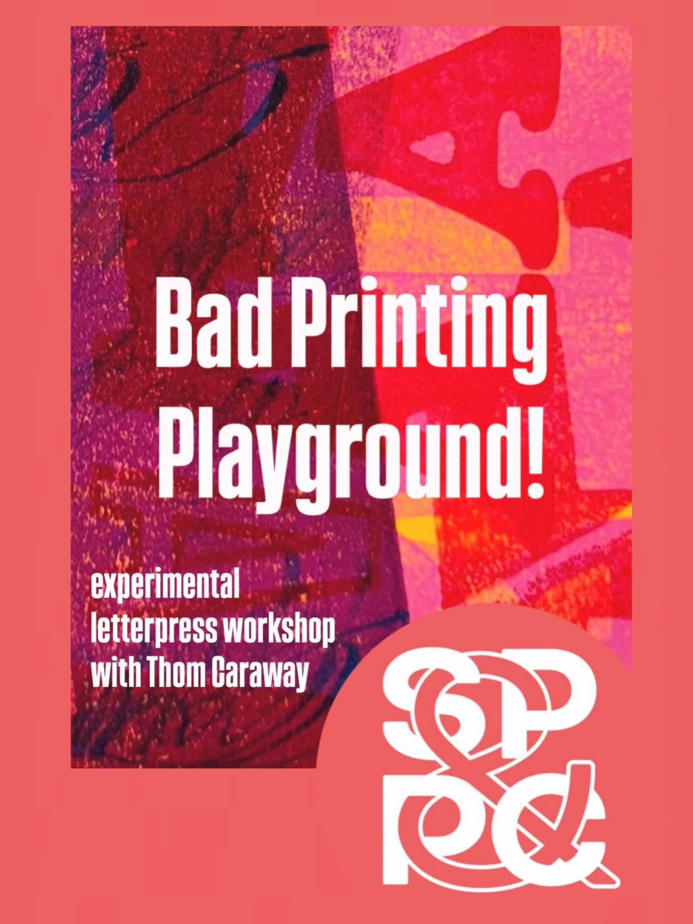 January 31st 1pm-4pm @spokane_print : Come utilize SPPC’s vast collection of blocks and type to make something wild.
Making art should be fun, so let’s have some fun! Join @trochaic_letterpress in an experimental and chaotically fun workshop utilizing the full extent of SPPC’s resources.
We aren’t going to worry about precision or registration, clean impressions or perfection of any sort. We’ll utilize SPPC’s vast array of blocks and large wood type to make multi-layered, colorful prints.
Link in bio!
https://www.eventbrite.com/e/bad-printing-playground-tickets-1980429358523?aff=ebdsoporgprofile&utm_source=ig&utm_medium=social&utm_content=link_in_bio&fbclid=PAdGRleAPaWpFleHRuA2FlbQIxMQBzcnRjBmFwcF9pZA8xMjQwMjQ1NzQyODc0MTQAAacdgBDt9kQiEyKMdVDIr0WSSAIfumkHs_zM7GsMp7VTGchNe6aOg0L4exYDMw_aem_ugGeUyUSy14oFkb3i6AYtA
#sppc #workshop #print