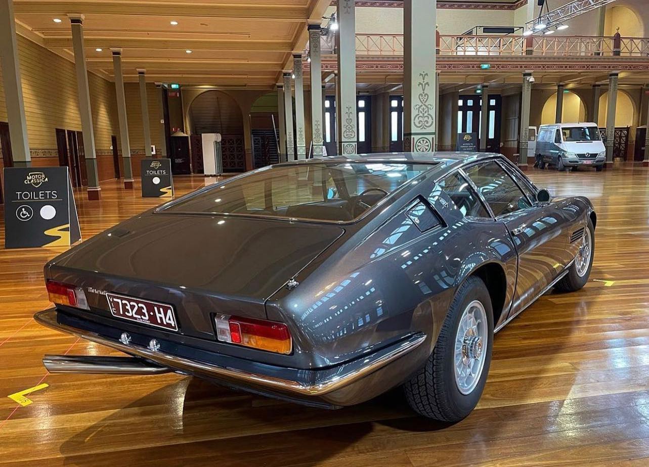 1968 #Maserati Ghibli @motorclassica
.
.
#maseratighibli #instagood #instacar #motorclassica2022 #melbourne #classiccar #classiccarrestoration #metalfabrication #italian #sportscar #coachbuilder #cars #vintiquemoto #webstagram #1 #luxurycars #fabrication