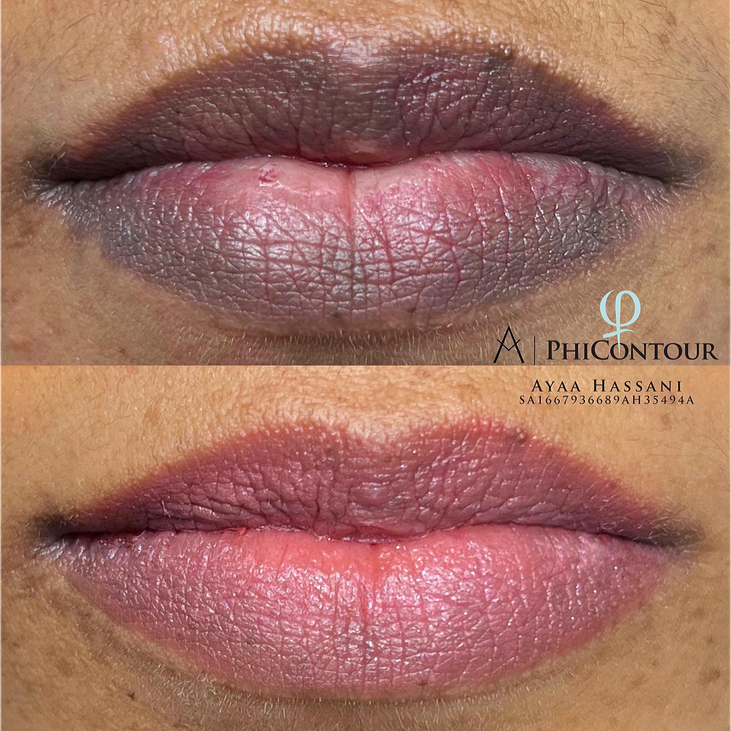 LIPBLUSH👄 I feel like this healed result speaks for itself!✨This was before the touch up.
We used a neutralizer to cover the dark contour around the lips to create an even color for this beauty.
@phicontour_nederland @branko_babic_phiacademy @ayaahassanii
#lipblush #lippigmentation #pmulips #pmu #lippigmentatie #colorlips #permanentmakeup #groningen #happycustomer #phicontourlips #phicontour #poppinglips #neutralizing