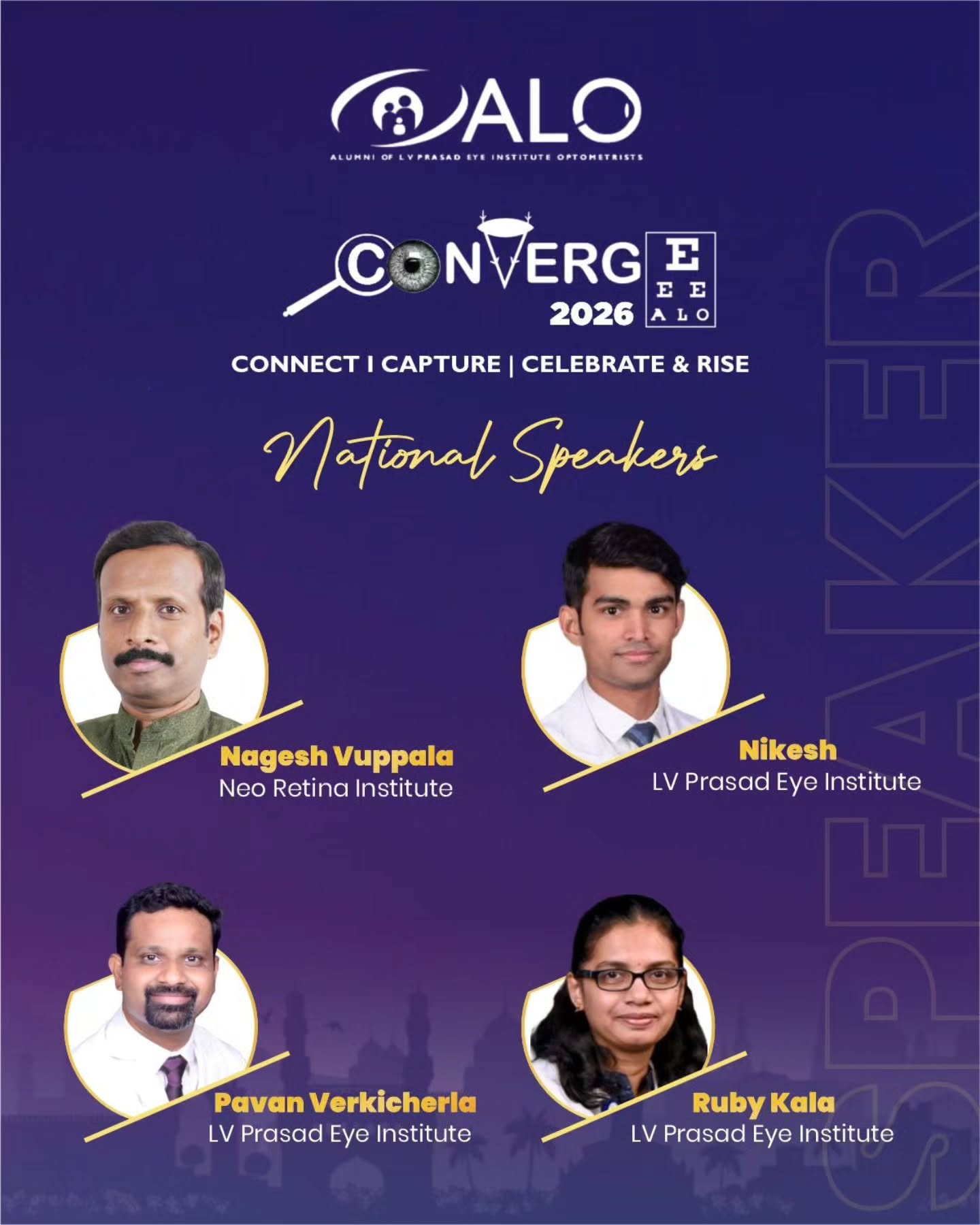 Learn from India's leading optometry experts.
#converge2026
#optometryconference
#ALO