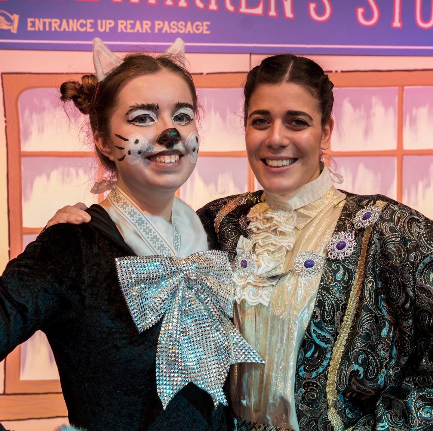 Here we have a triumphant dick and his loyal pussy cat.â
â
Played by the incredible:â
@nrebecca7â
@megsdance23â
â
#dickwhittington #performers #tripplethreat #pantomimesengland #pantoessex #panto4eva #panto #community #communitytheatre #teamwork #costume #theatre #artforall #theatreupstage #upstaged #upstage #principlelife #justforlaughs #performance #audience #magicalcat #storytelling #