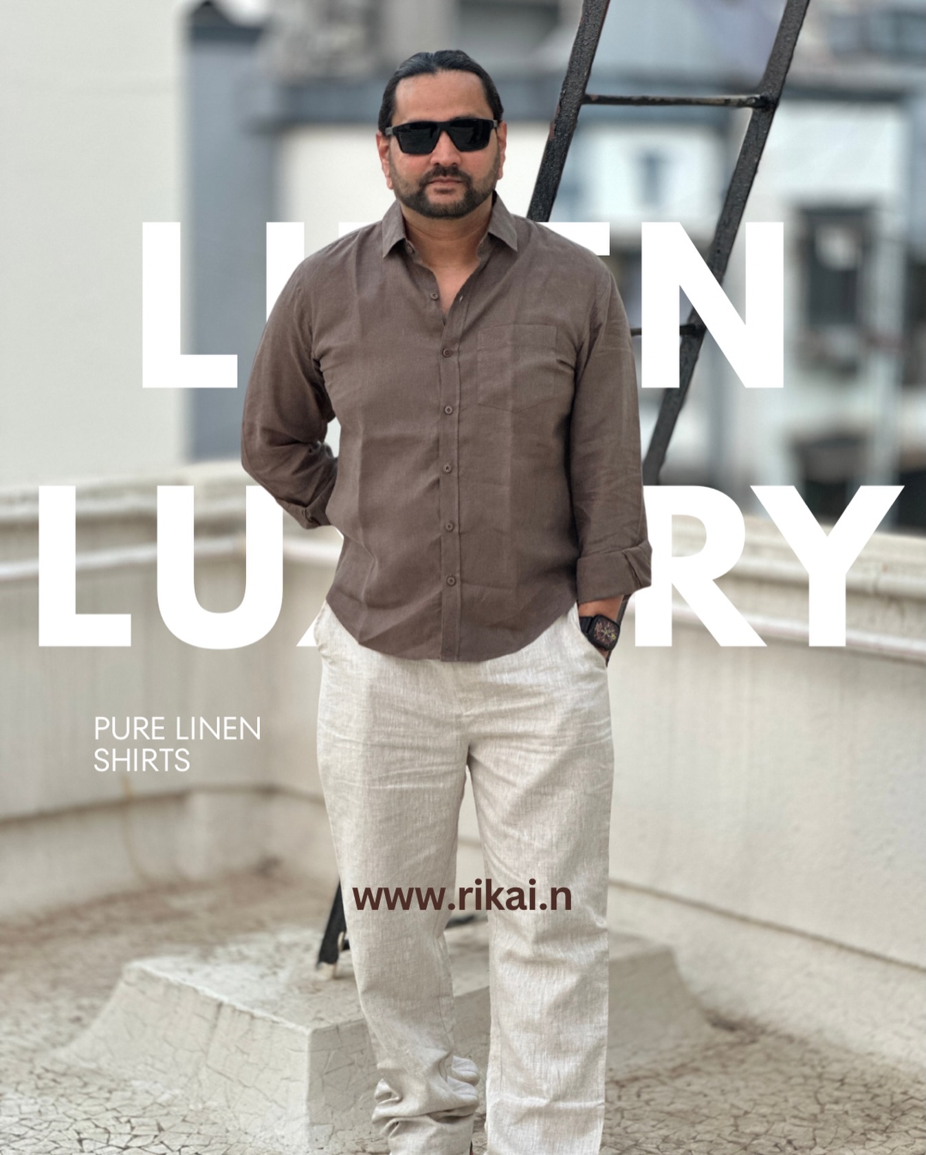 Inspired by dark roast coffee -rich, warm, timeless.
Crafted in pure linen for days that demand comfort and class.
Easy. Elegant. Elevated
#rikailinen#linenshirtsformen #darkbrown#coffeebrown