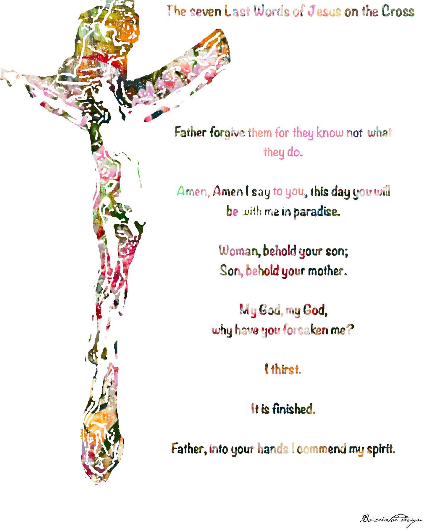 #goodfriday #sevenlastwordsonthecross #calvary #digitalart