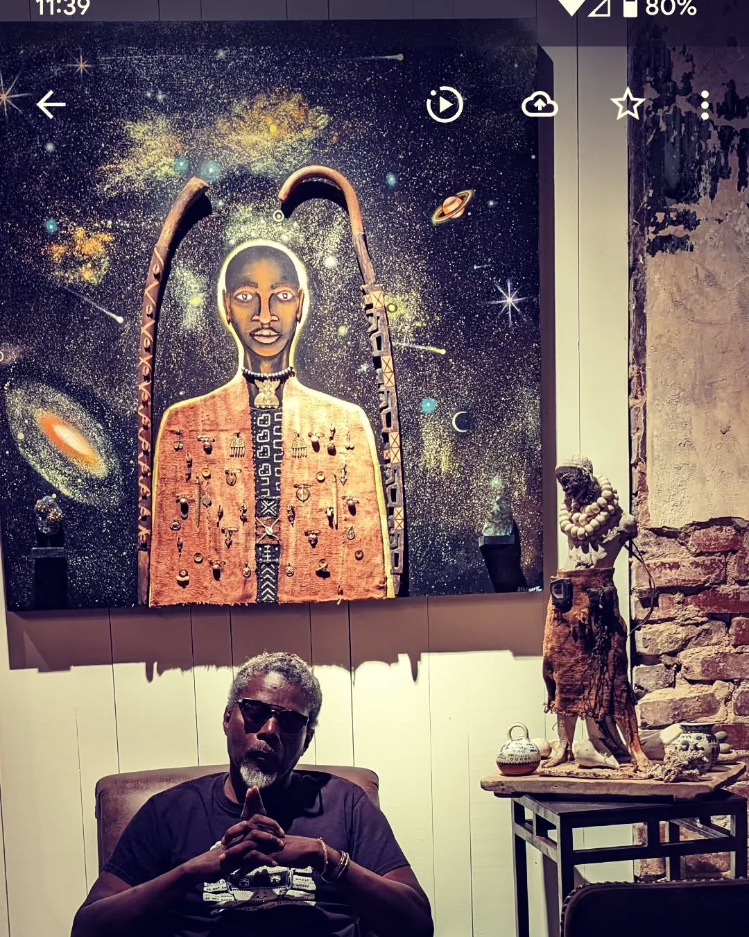 In cosmic alignment with my earthly assignment. One Love!