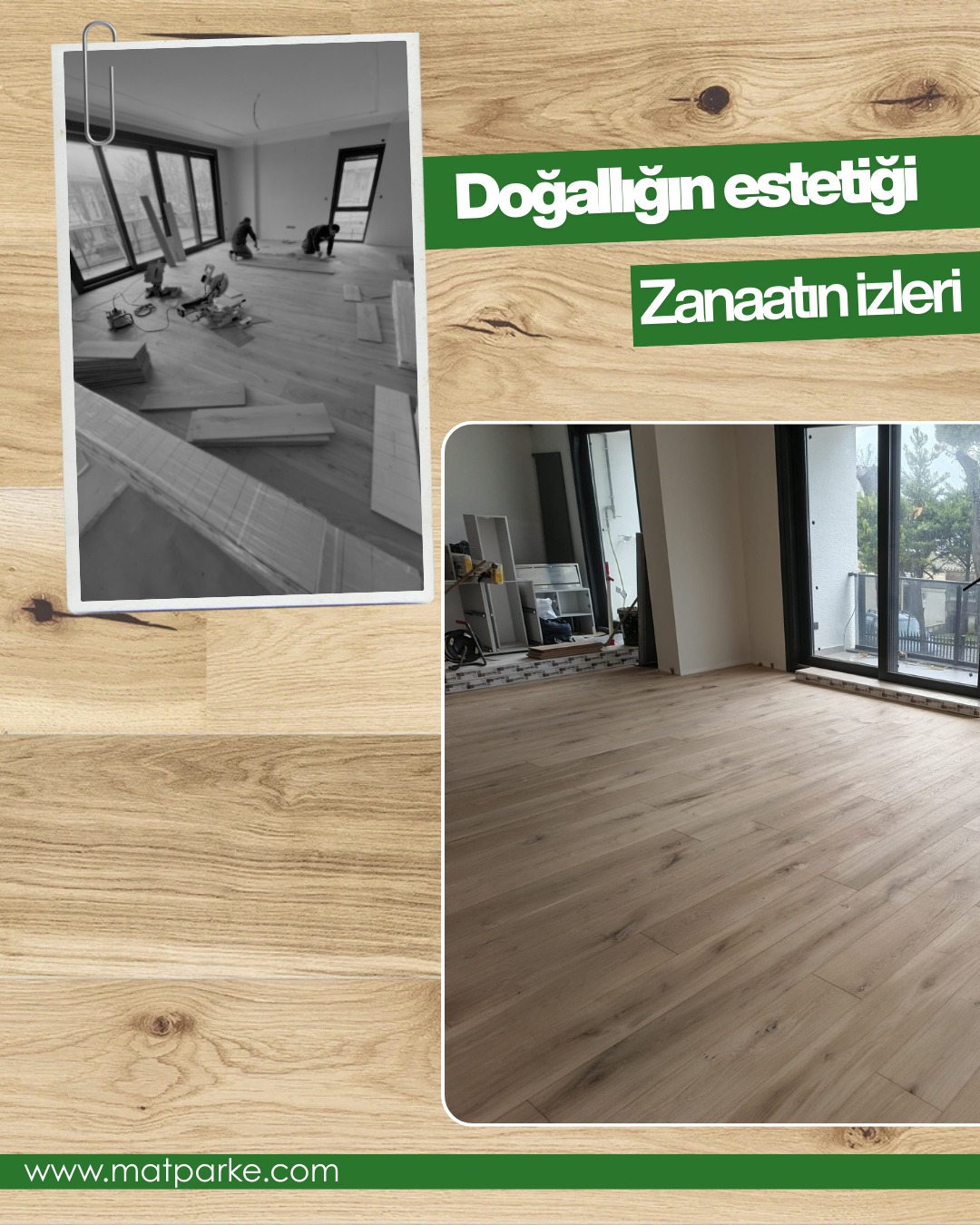 🌳 Ağacın her halini sevenlere özel bir dokunuş!
Bu projede, müşterimizin doğallık tutkusunu Castro Oak Natur serisinin 25cm genişliğindeki eşsiz lamine parkeleriyle birleştirdik. Mekana hayat veren bu geniş planklar, ahşabın tüm özgün karakterini, damar yapısını ve hissini odanın her köşesine taşıyor. 🍂
Biz Mat Parke olarak, sadece parke döşemekle kalmıyor, aynı zamanda mekanlara ruh katıyoruz. Bu özel çalışmamızda, ağacın yalın güzelliğini vurgulamak isteyen değerli müşterimizin talebi üzerine, zeminlere Berger-Seidle NordicWhite ürünü ile o çok aranan dingin İskandinav beyazlığını verdik. Son kat koruma ile de parkeler, uzun yıllar ilk günkü gibi kalacak bir zarafetle taçlandırıldı. ✨
Doğal lamine parkenin sıcaklığını hissetmek, modern ve ferah bir atmosfer yaratmak için işçiliğimiz ve ürün kalitemizle her zaman yanınızdayız.
Mat Parke farkıyla zeminlerinizde sanatı yaşayın.
#MatParke #LamineParke #CastroOak #NordicWhite #BergerSeidle #Parke #ZeminTasarımı #İskandinavDekorasyon #DoğalAhşap #AhşapParke #EvDekorasyonu #İçMimarlık #ParkeMontaj #Kaliteliİşçilik #EvTasarımı #ZeminKaplama #Proje #GenişPlank #ahşabıngüzelliği