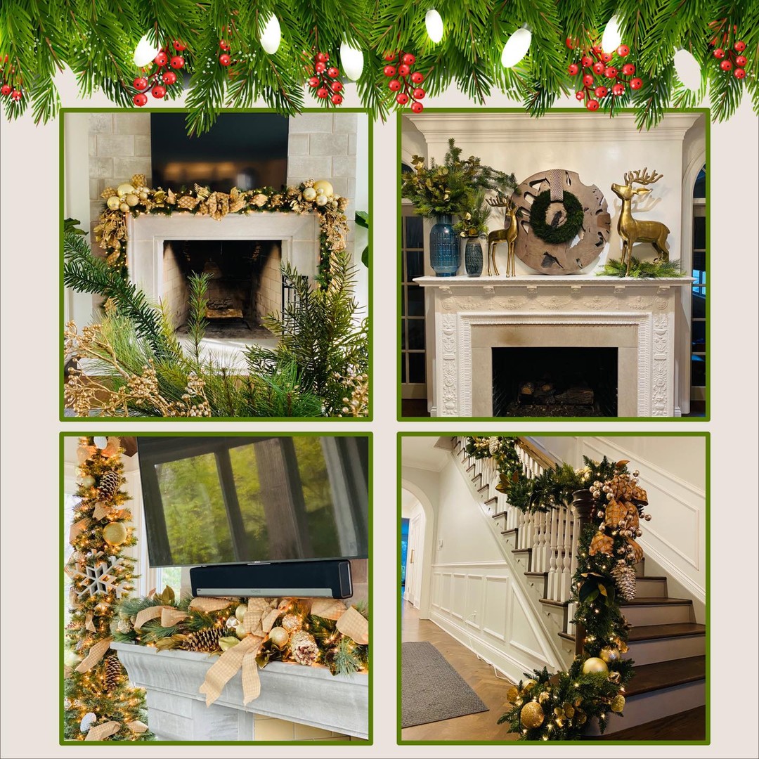 GILDED GOLD Look at all the gold tones! #holiday2020 #christmasdecor #blissevents #christmas2020 #christmasclient #customdecor