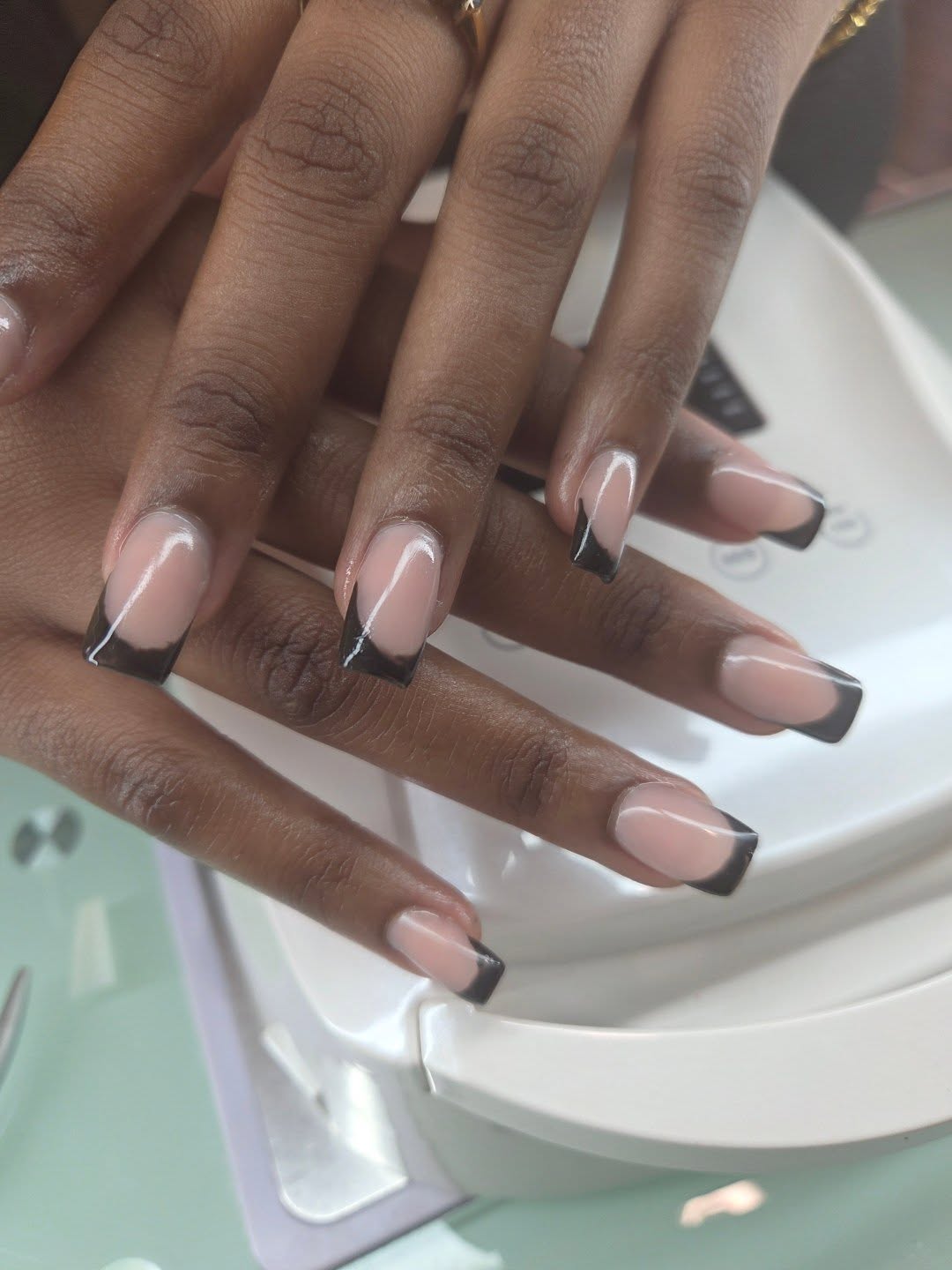 When young people beleive in you as a older nail technician , God blessings are up on you.