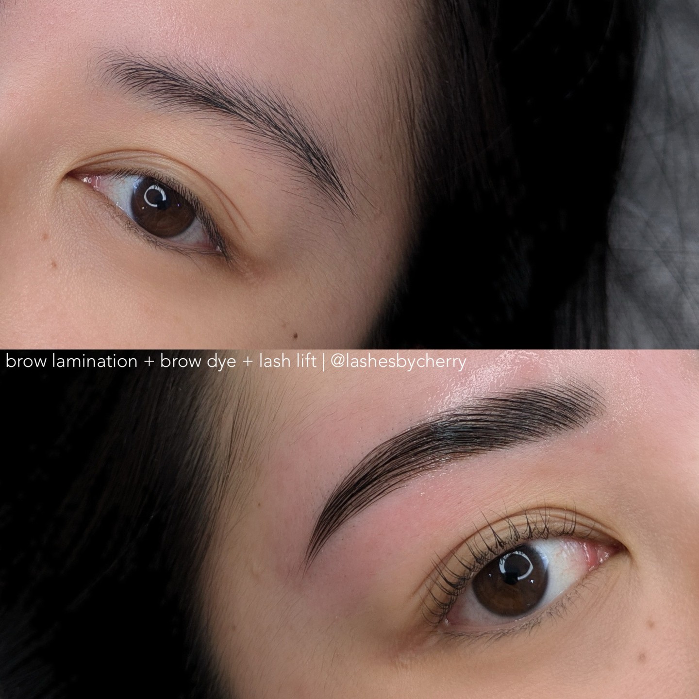 Lash lift + brow lamination for Japan 🇯🇵