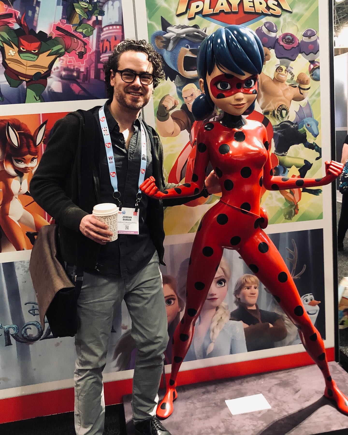 Looking forward to working with this talented lady very soon. #netflix #disney+ @playmatestoys #toyfair2020