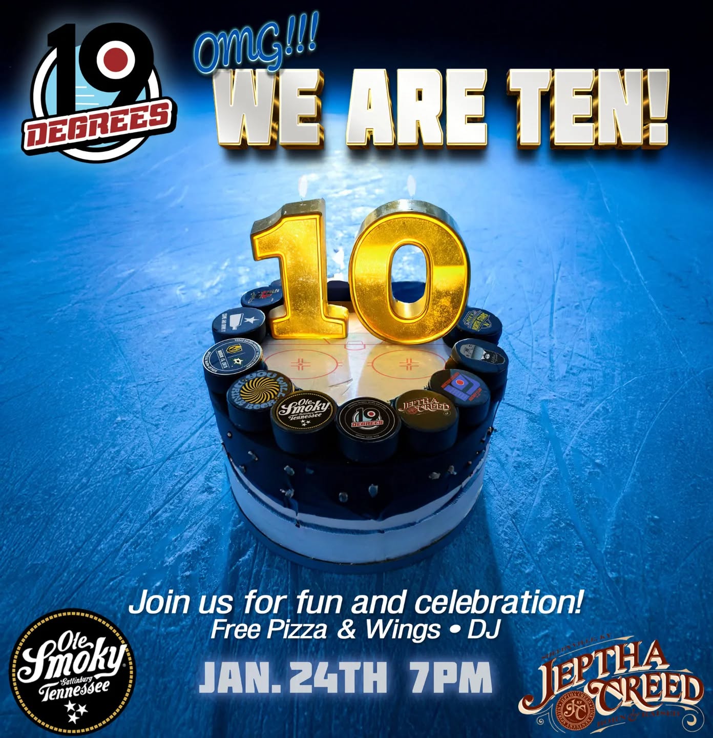 McKinney is turning 10! Only a few more years before they can drive đĽ˛
Drink specials starting at 5pm, DJ and food at 7pm! Come say hello and make sure to drink tons of @olesmoky and some fancy @jepthacreed cocktails! Thank you all for the support over the years and here's to 10 more!