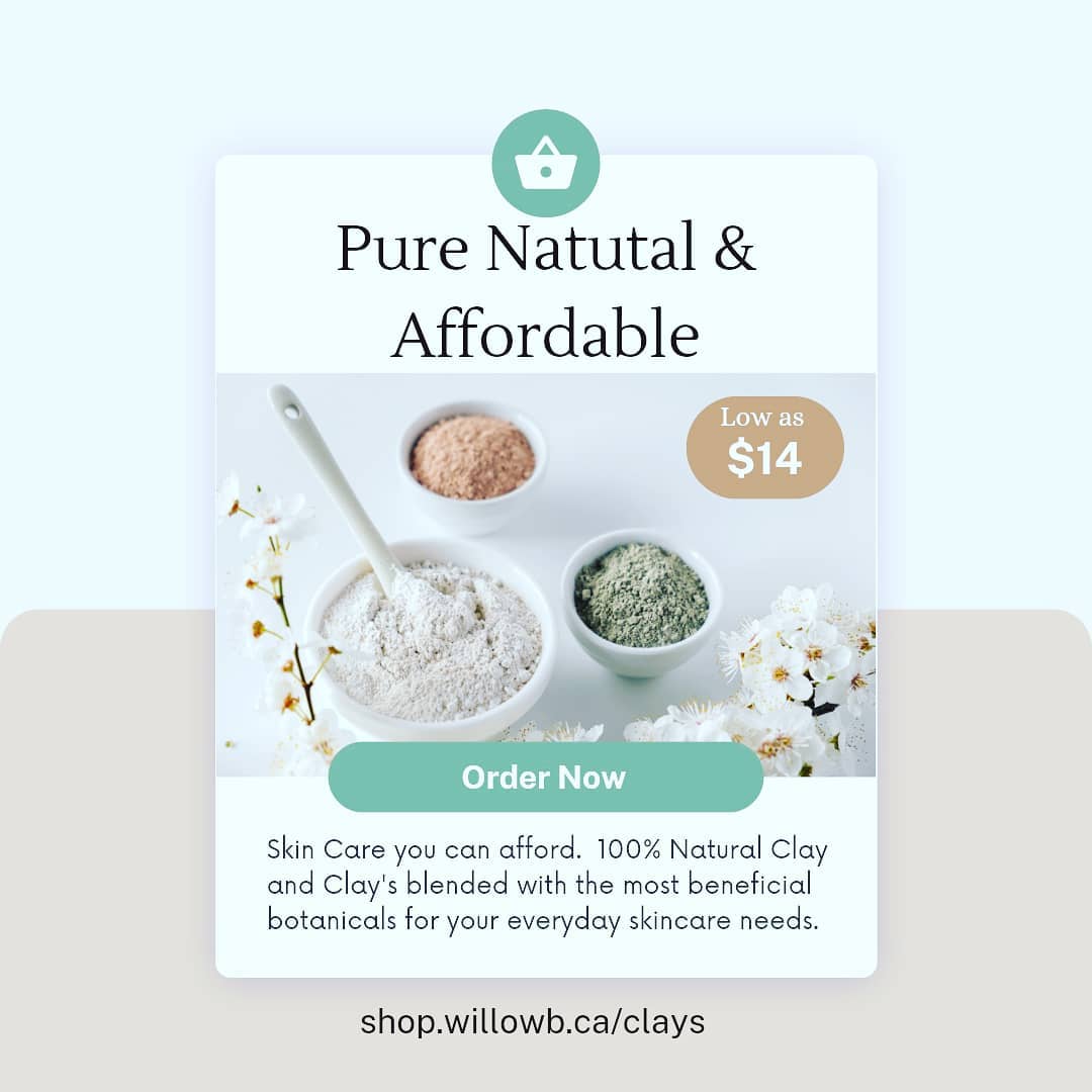 Be good to your skin! You will wear it everyday for the rest of your life.
.
.
#beautifulskin #naturalbeauty #newcollection #smallbusiness #nopreservatives #organic #spoilyourself #willowb