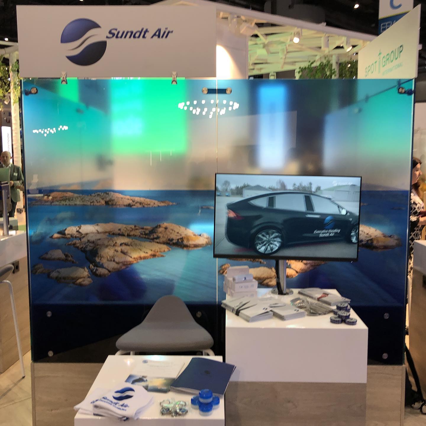 Come visit us at EBACE! We are in booth B71 #ebace #sundtair #sundtairexecutivehandling #avinode #geneva #bizjets #privatejet #aviation