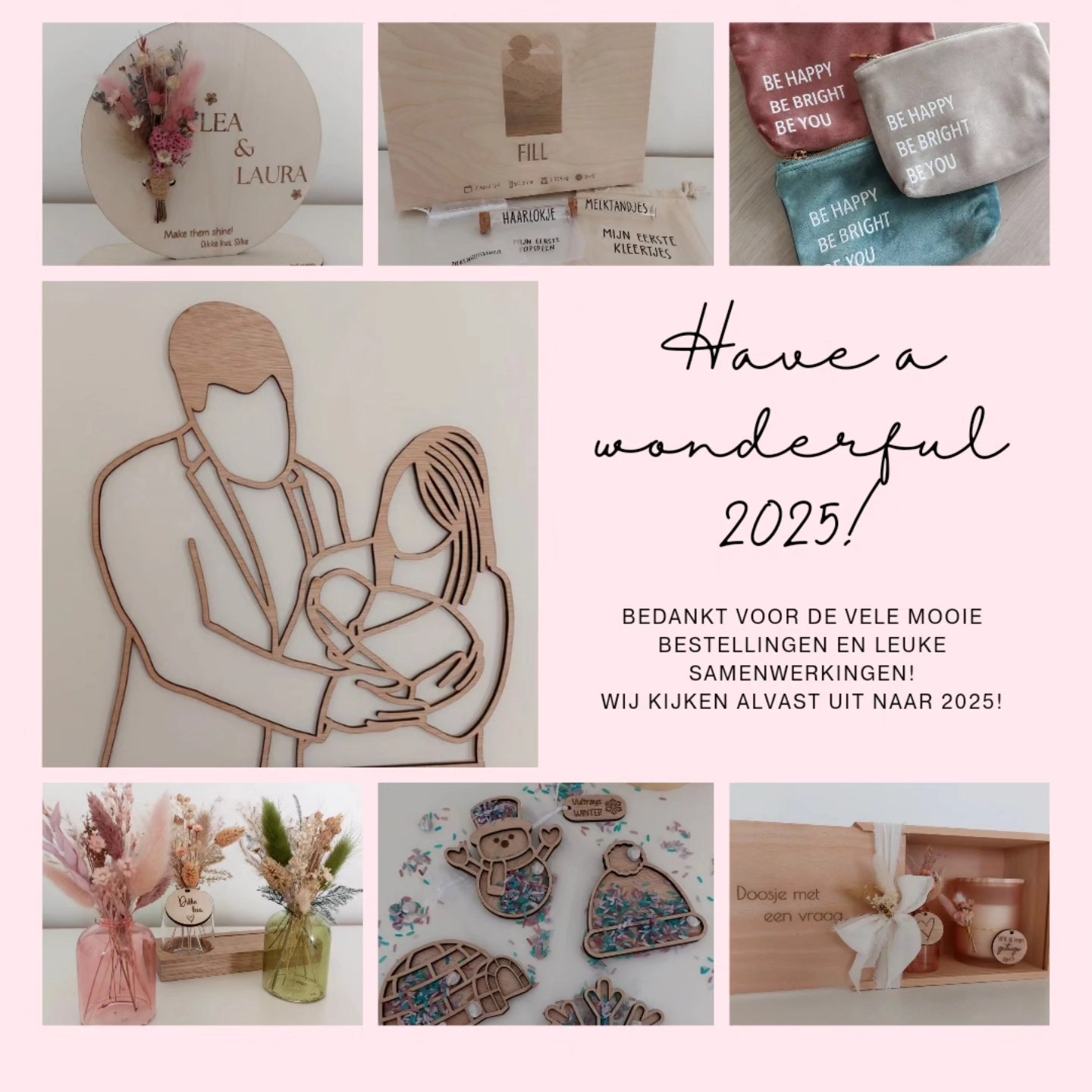 ✨️ Bedankt 2024, bedankt aan jullie! ✨️
Welkom 2025, dans, lach & geniet! 🩷