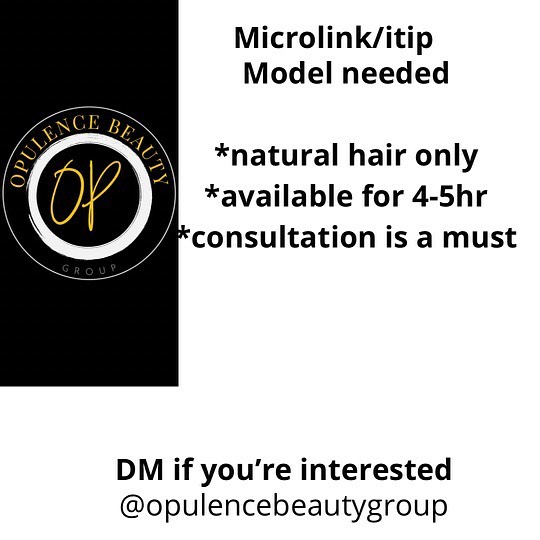 If you are interested please go to @opulencebeautygroup #microlink #masterofmicrolinks #microwefthairextensions #atlmicrolinks #inthemixhairsalon #atlantahairsalon #bouncyshinyhair #bouncyshinyslikyhair