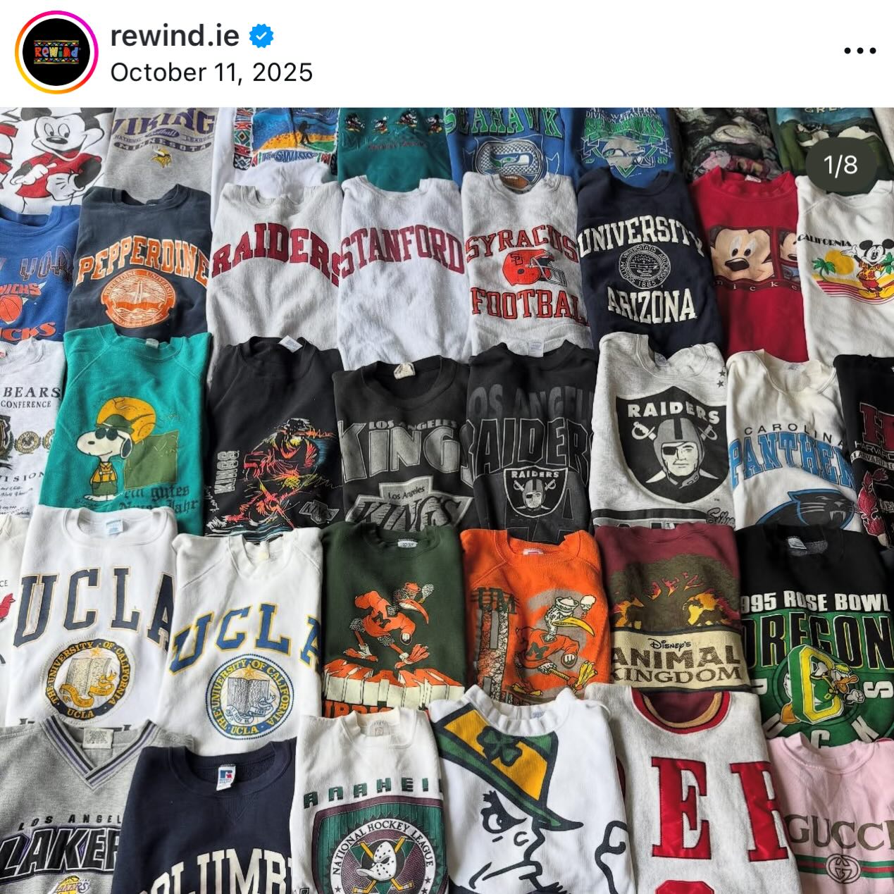 Shout out @rewind.ie
WE SEE YOU - IF YOU GUYS AIN’T FOLLOWING THEM MAKE SURE YOU FOLLOW!!!
#staythrifting #stayfinding #stayfly #IE #vintage