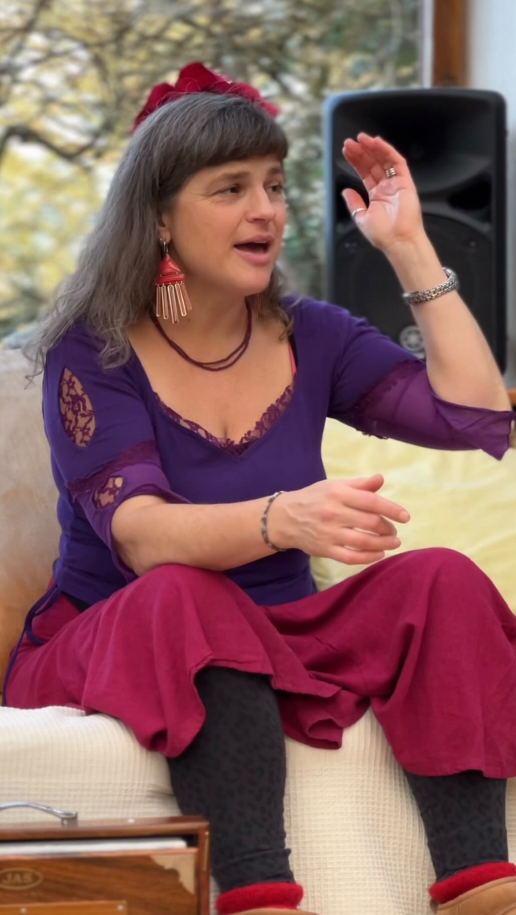 Have you ever wondered why people say singing is healing?
Here’s why…
🎵 1) It literally changes our body chemistry
When we sing, our brains release a groovy cocktail of helpful chemicals: Endorphins (reduces pain, boosts mood), Oxytocin (the bonding hormone, lowers stress) and Dopamine (reward and pleasure)
At the same time, it lowers cortisol (the stress hormone), helping us feel calm or uplifted afterwards.
🌬️ 2) It regulates our breathing (like meditation) which activates our parasympathetic nervous system (rest and digest mode), reduces anxiety and physical tension and can even steady our heart rate.
🧠 3) It helps process emotions, giving us a safe way to release sadness, anger, or grief, helping us express joy or love and to move emotions through our bodies instead of holding them in.
👥 4) It creates connection (especially in groups) when we sing with others (choir, community singing, chanting etc), it builds a sense of belonging, creates emotional synchrony with others and reduces feelings of loneliness or isolation which can be especially good through the winter months.
💪 5) It literally vibrates our bodies. The vibrations from our voices travel through our whole body, like an internal massage helping soothe and ground.
If you want to try joining a choir or have a singing lesson or join a singing retreat with me, get in touch or click the link in my bio to check out my offerings or join my mailing list.
#singingforjoy #singingheals #soundhealing #voicetherapy