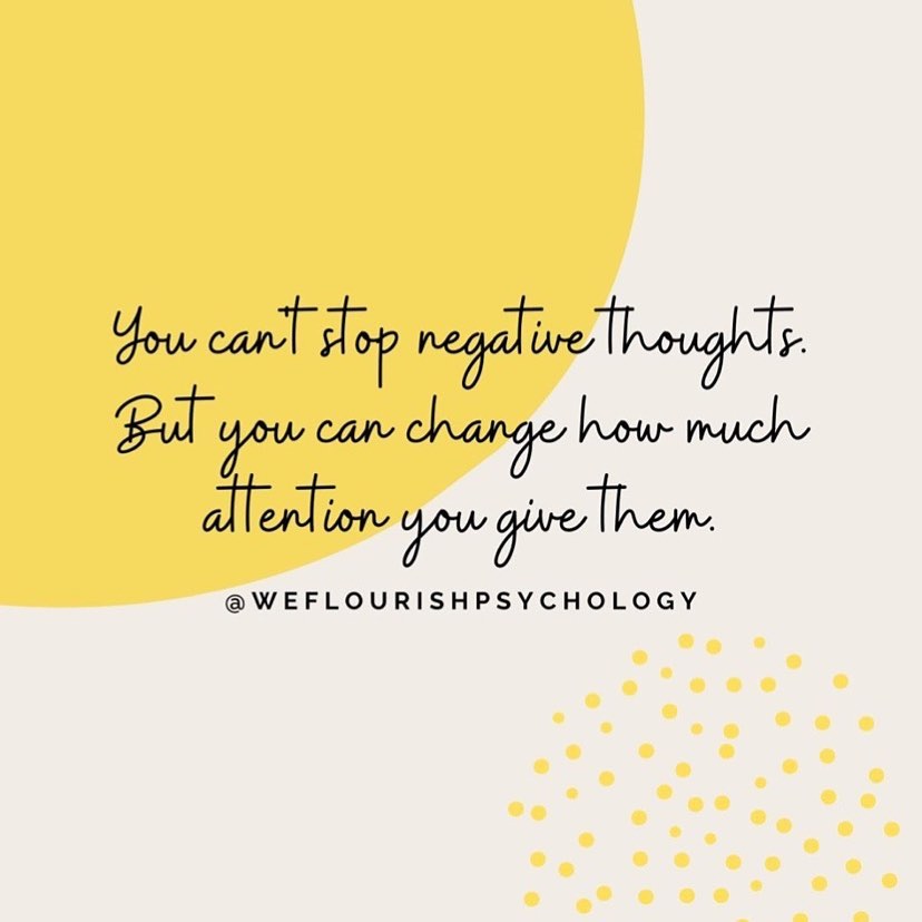 Repost from @weflourishpsychology
•
2020 has been a doozy so far! But if it's taught us one thing, it's how very little control we have over some of the most important aspects of lives: our health, political stability, job security, and the list goes on.
For many of us it was shocking and along with this revelation came a tsunami of negative thoughts and emotions. So what do you do? How do you manage?
Well, we're never going to live in a world without negativity. So the best thing we can do for ourselves is practice how to dial back how much attention we give those negative thoughts.
Some practical strategies? Anything that engages your senses and decreases the attention you can give your thoughts: listening to music, dancing, going for a walk, crafting, cooking, etc.
Happy Flourishing!🌱
.
.
.
.
.
.
.
.
.
.
.
#flourishpsychology #flourish #mentalillnessawarenessweek #mentalillness #health #mindfulness #selfcare #wellness #anxiety #depression #recovery #mentalhealthawareness #love #happiness #motivation #healing #mentalillness #mentalhealthmatters #psychology #life #healthylifestyle #happy #healthyliving #meditation #wellbeing #positivity #suicideprevention #therapy #quotes #hope