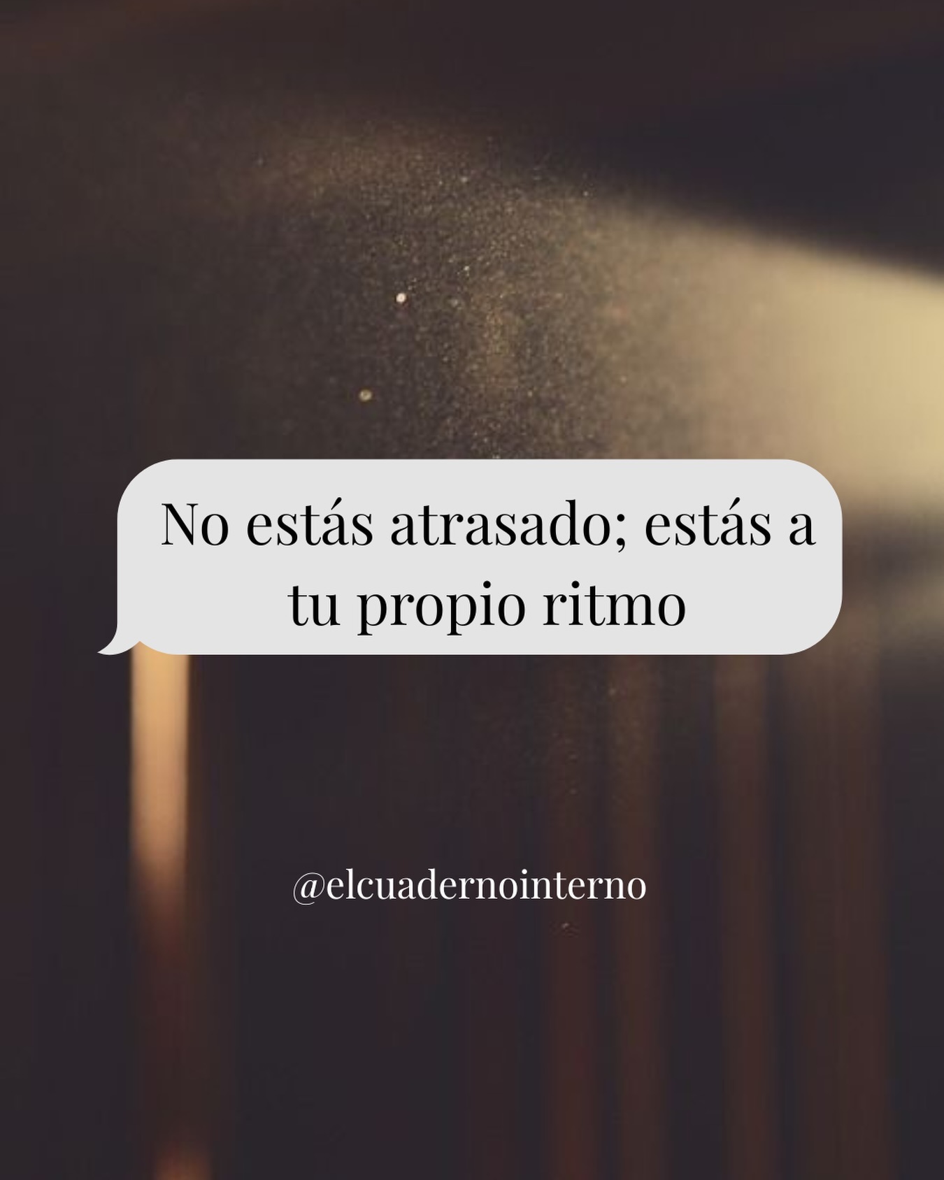 ¿Has escuchado la frase “hay más tiempo que vida”?
A veces la repetimos como consuelo, pero otras veces se siente como presión.
Como si tuviéramos que llegar a algún lugar antes de que sea tarde.
Y no.
No estás atrasado.
Estás viviendo a tu propio ritmo.
Cada proceso tiene su tiempo, incluso cuando no se ve desde afuera. 🌱
#ElCuadernoInterno #CrecimientoPersonal #UnDíaALaVez #pensamientosquesanan #fyp