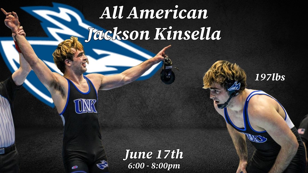 Sorry for the late post! We will be having open mat tonight with All American Jackson Kinsella!