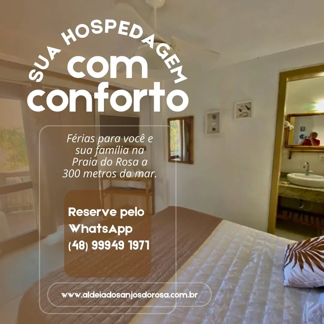 RESERVAS ALTA TEMPORADA!!
° Apartamento Luxo - HIBISCO 01:
de 7 a 10 de janeiro.
° Apartamento Standard - LÍRIO - 03
Semana antes do Carnaval.
°Apartamento Stand. BROMELIA 04:
de 13 a 17 de Janeiro
Confira as nossas unidades no site
www.aldeiadosanjosdorosa.com.br
Vem pa Praia do Rosa viver a vida!
#argentina #praiadorosa #imbituba #sc #santacatarina #saopaulo