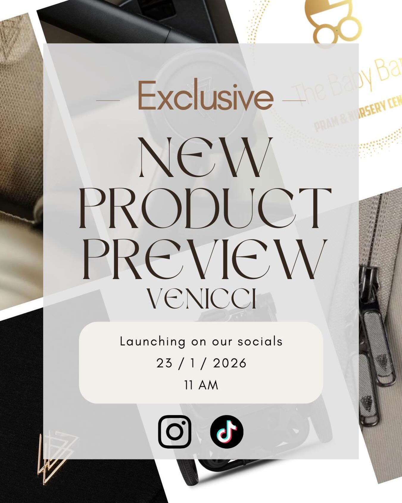 Join our live this Friday, to be the first to see Venicci exciting new product👀 @venicci_uk
#live #newproduct #bequick #join