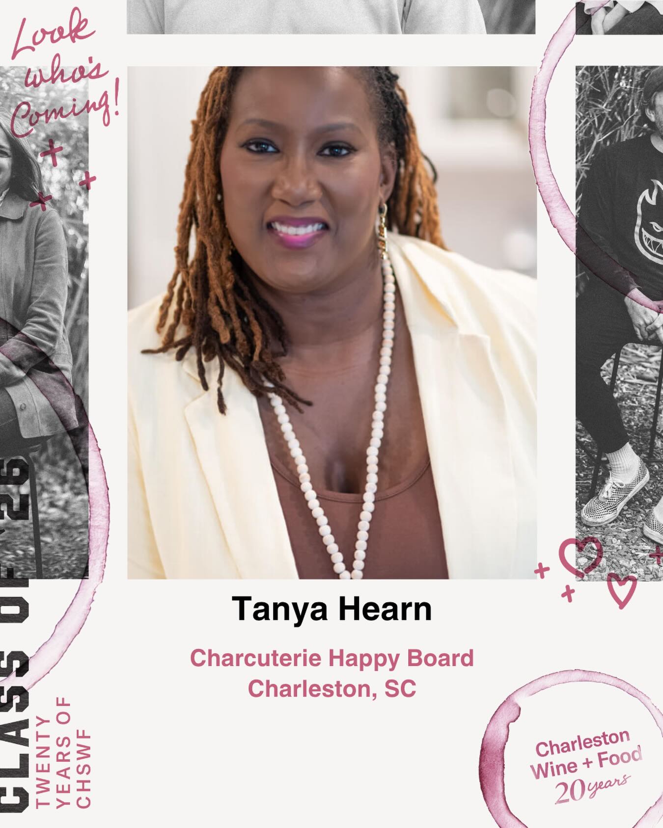For the last 20 years, Charleston Wine + Food has brought people together to savor the
best of the Lowcountry and beyond. In 2026, #CHSWF is celebrating two decades of
unforgettable bites, sips, and shared moments.
I’m excited to announce that I’ll be participating in the 2026 @chswineandfood festival!
Catch me at Pinot Envy.
📆:3/7/2026-4pm-6:30pm
📍: Mount Plesant Waterfront
#Chswf
#CHSWF26
#Charlestonwineandfood