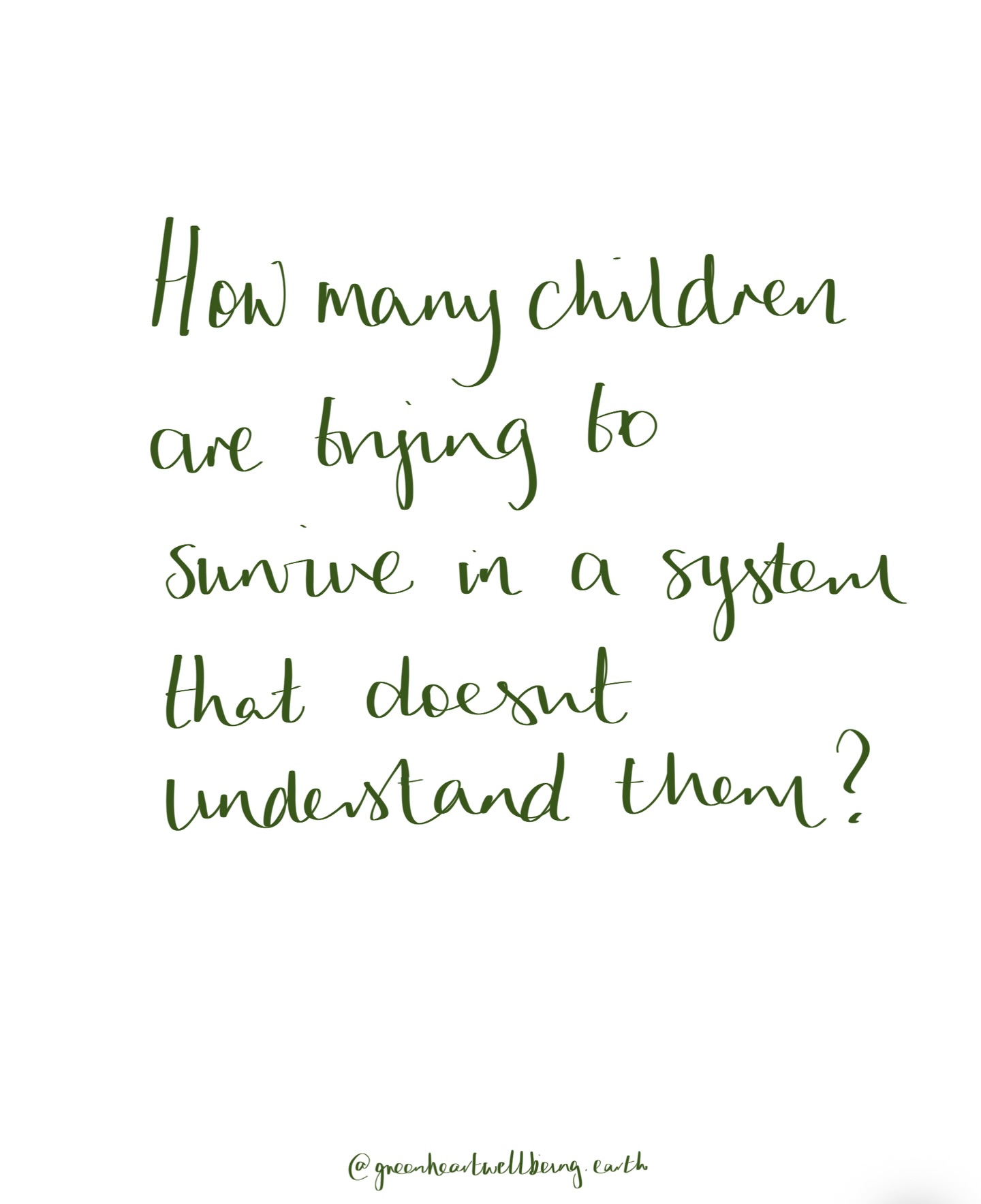 The answer is…. too many!
Having SO many conversations about home/un schooling just now… I have bits to add to the conversation in my upcoming podcast episode too.
What are your thoughts about alternative education options? Share in comments below. Invite a friend to the chat! 💚
#homeschooling #unschooling #wellbeingineducation #beyondthesystem #positivepsychology #coachingpsychology #positiveeducation #homeschoolhub #greenheartwellbeing #raisinghearts