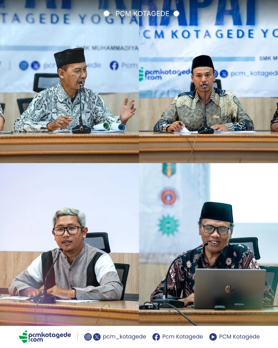 Pimpinan Cabang Muhammadiyah (PCM) Kotagede telah menyelenggarakan Rapat Kerja Tahun 2026 di Aula SMK Muhammadiyah 3 Yogyakarta, Ahad (18/1).
Kegiatan diikuti unsur Pimpinan Harian, majelis dan lembaga, pimpinan organisasi otonom (Ortom) tingkat cabang, serta pimpinan Amal Usaha Muhammadiyah (AUM) Kotagede.
selengkapnya di pcmkotagede.com
_____
website : pcmkotagede.com
Facebook : Pcm Kotagede
Instagram : pcm_kotagede
X : Pcm kotagede
Youtube : PCM Kotagede
© Majelis Pustaka dan Informasi PCM Kotagede
#muhammadiyah #pcmkotagede #rakerpim #kotagede #pcmkg2026