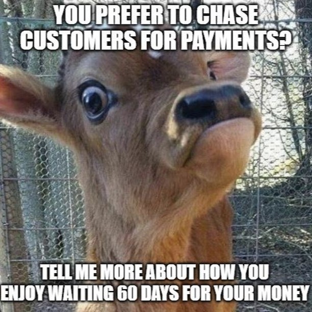 Still chasing customers down and waiting months to get paid? 😑 There’s a better way.
With RapidAccept, you can set up no-fee credit card processing and autopay options so your cash flow doesn’t depend on ‘check’s in the mail’ excuses. Get paid faster, spend less time following up, and focus more on growing your business. 💸
#HomeServices #GetPaidFaster #NoMoreWaiting #ModernPayments #NortheastBusiness
#landscapinglife #ContractorLife #SmallBusinessSolutions #HomeImprovementBusiness #RapidAccept #paymentsolutions #pestcontrol #cleaningservice