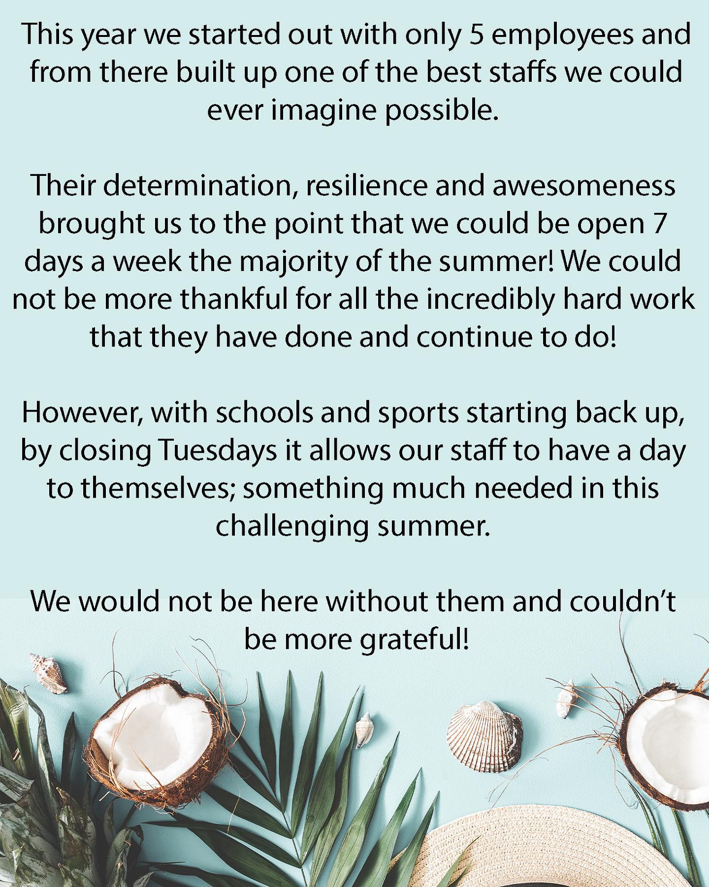 Now Closed Tuesdaysโฆ back tomorrow! ๐๐ฎ๐น๐ค๐ผโ๏ธ #catchmeonthedeck