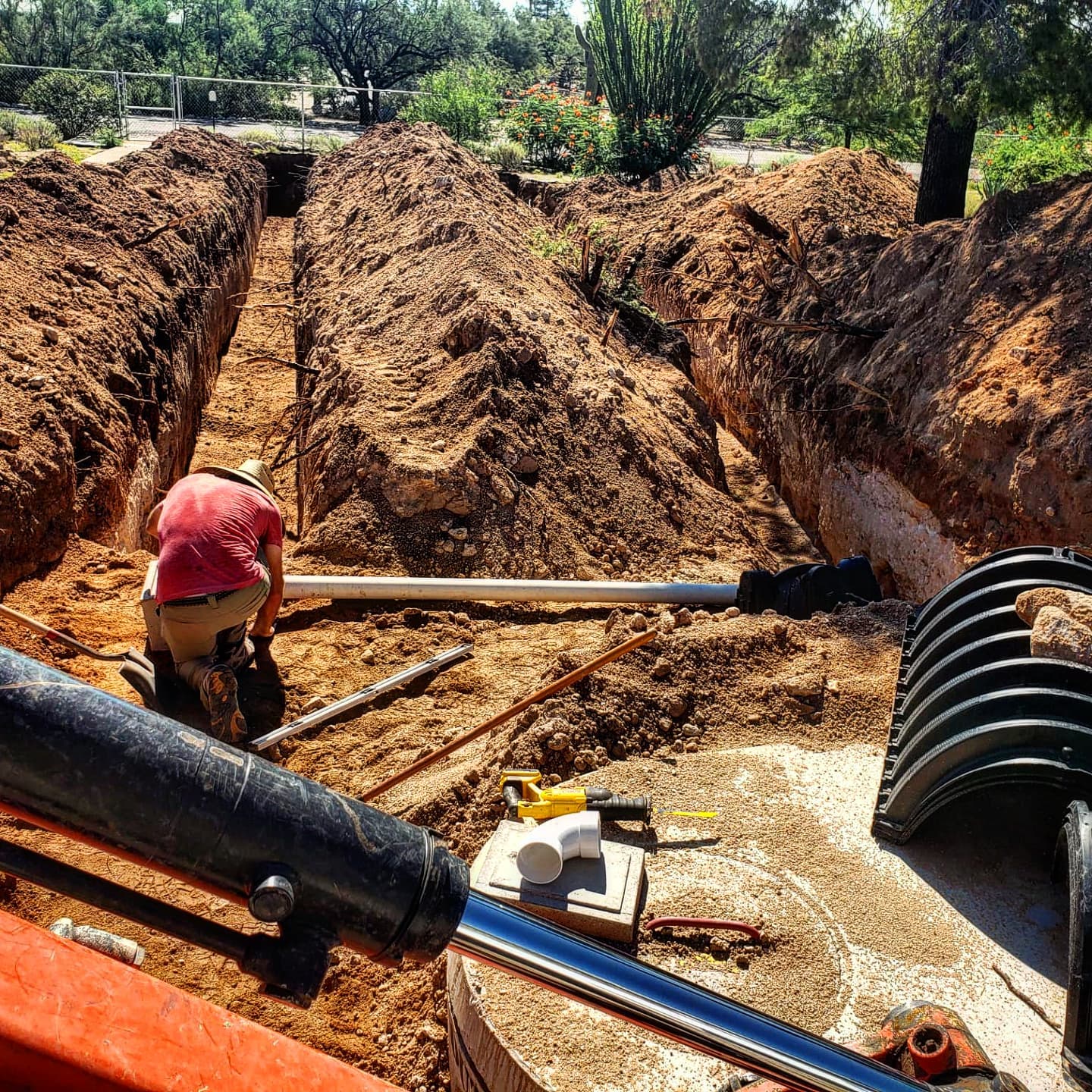 We design and install septic systems. Got all your 💩 covered.