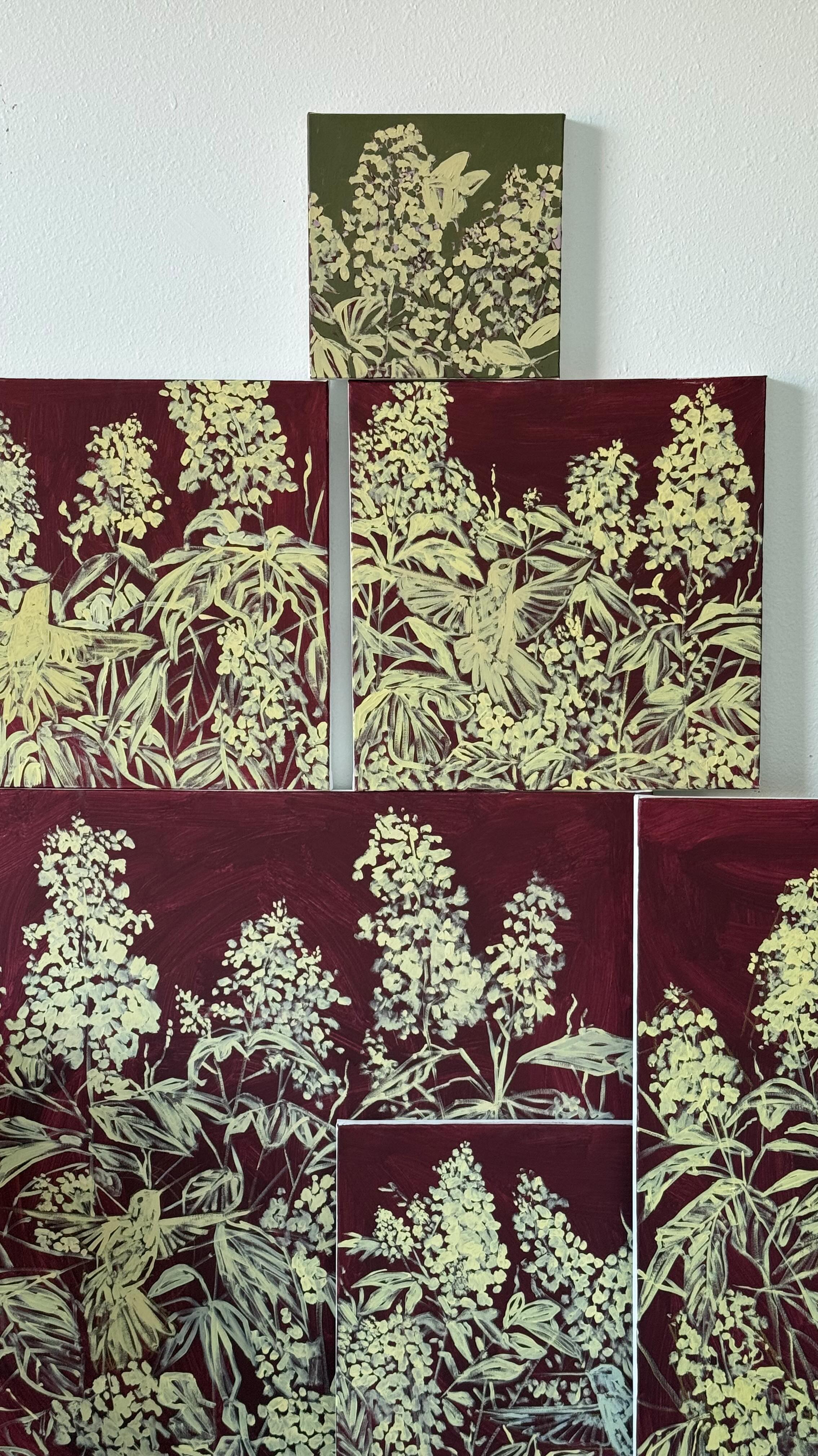 New collection in the works! Hydrangeas are back 🌸 Coming to @carongallery 2/10!
#artist #interiordesign #hummingbirdart #commissionart #artforinteriors