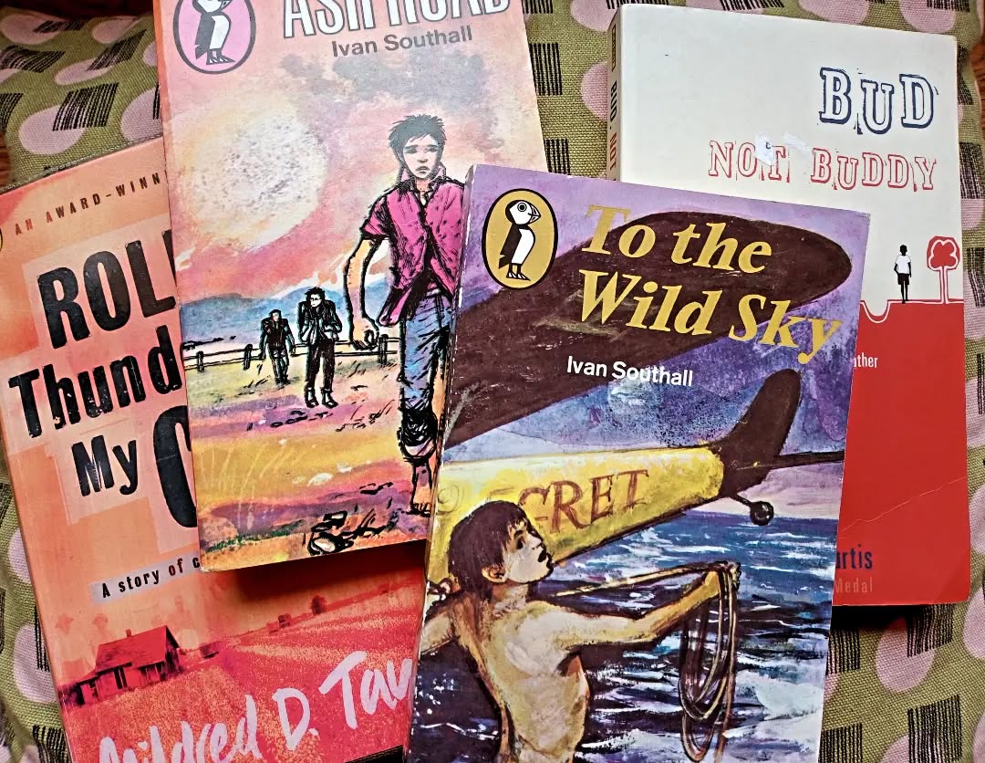 Adding some vintage classics to my TBR pile this week in the mission to compile booklists of the best children's books from every continent....loving these retro covers!