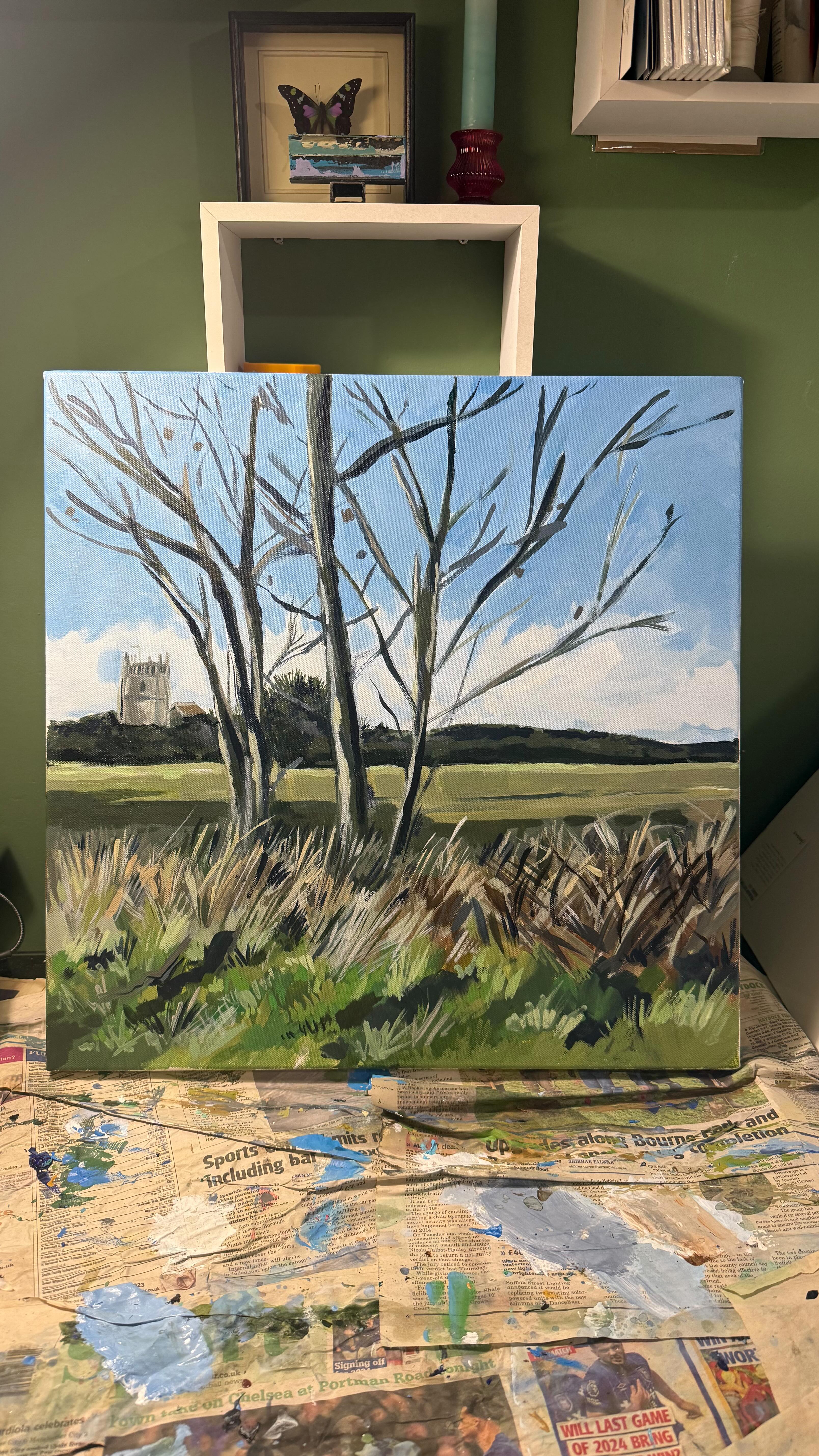 The making of Country Drive, Suffolk…so far!
#suffolkartist #paintwithme #progress #suffolk #trending Suffolk Art, Suffolk Artist