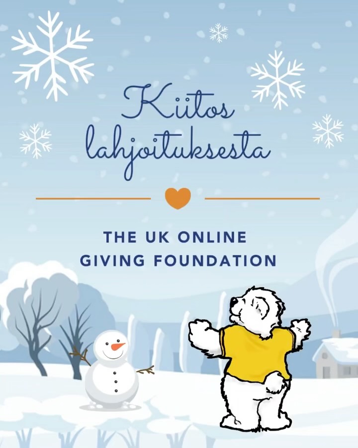 Suuret kiitokset lahjoituksestanne❤️