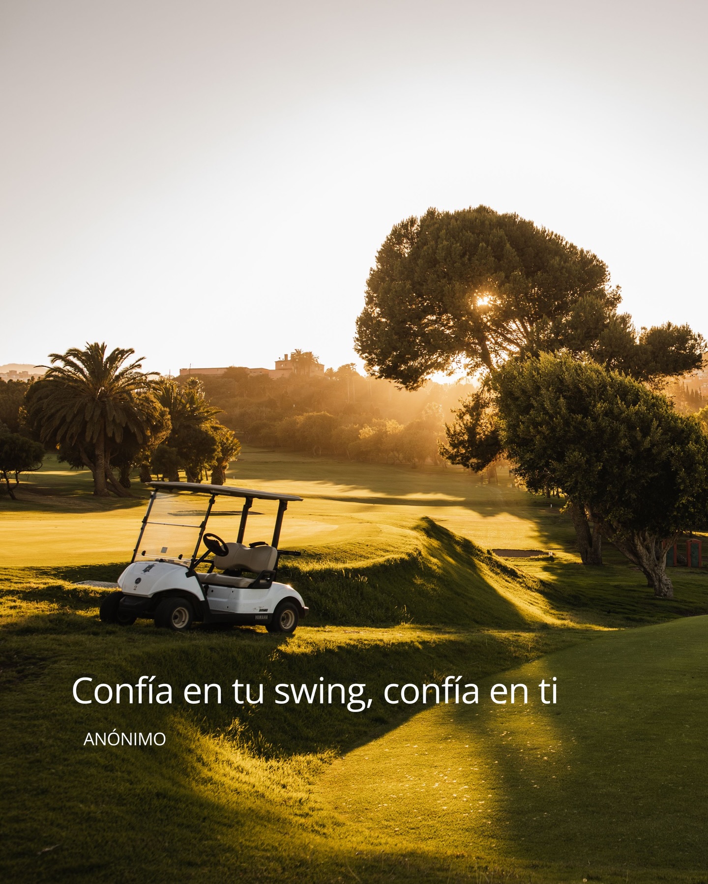 Trust your swing, trust yourself 🏌🏻♂️💙
#BandamaGolfHotel #RCGLasPalmas #IslasCanarias