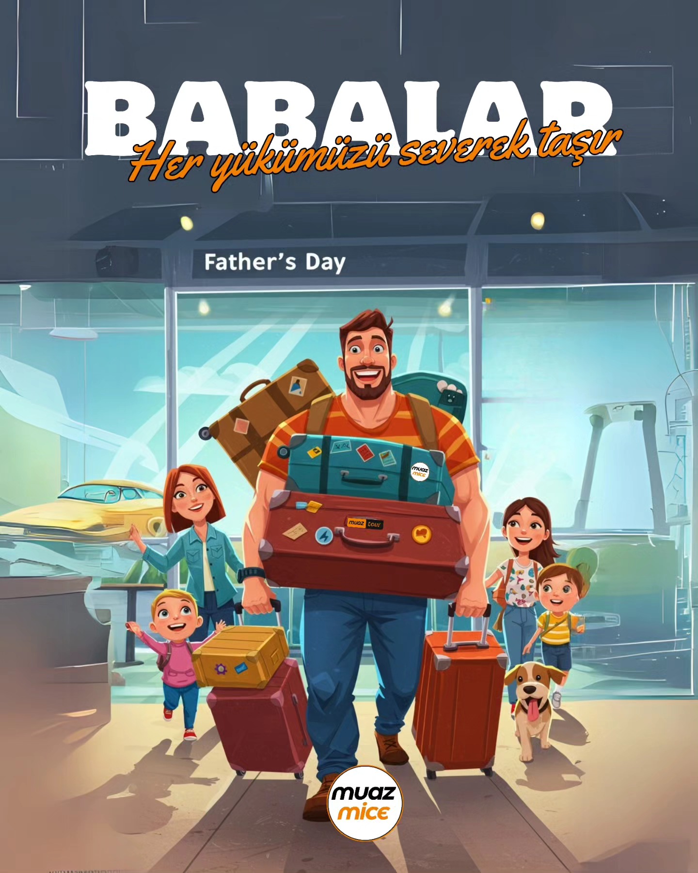 Babalar sadece valizlerimizi değil, hayatımızın tüm yükünü severek taşır. 💼❤️
İster bir aile tatilinde, ister bir yolculuk anında…
Her zaman yanımızda, her zaman en güvenli liman.
#MuazTourMice ailesi olarak, Tüm babaların Babalar Gününü kutlarız.👨👧👦✈️
#babalarGünü #babalarGünü2025 #iyikivarsınbaba #babaolmak #aile #aileiletatil #fedakarbaba#MuazTour #turizm #tatil #ailetatili #tatilyolculuğu #valizhazır #yolacıkıyoruz #tatilhazırlığı #keşfet #keşfetteyiz #reelskeşfet #instaturkey #babagibibiri #tatilvakti #mutluanlar#Muazmice #muaztourmice #BayiToplantısı #mice