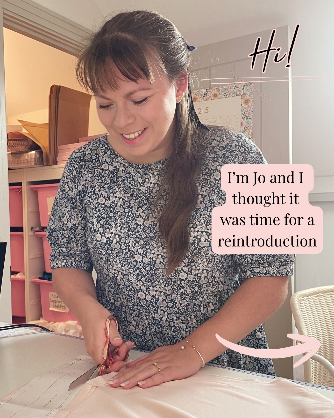 Hi, I’m Jo and I sew silk accessories
I started Mille Saisons after my dad died and was feeling pretty lost.
In my mid twenties I also found out I had a sleep disorder and would need braces (again!) and double jaw surgery.
Suddenly having a business that would let me work around naps and orthodontic appointments felt like kismet.
I’ve always been an accessories girlie and love making pieces in silk you might not always expect…!
Like the first silk reusable cotton pads back in 2019. They’ve had a redesign upgrade since then.
I met my husband in 2019 the traditional millennial way (dating app) and then three months later he moved in with me and my mum when we thought a lockdown was coming. He had met my mum once! But she invited him to live with us instead of letting him stay in his London room with leaking light fitting in the bathroom…
Last year we finally bought a house (don’t worry we left my mum alone after the first lockdown and rented a flat at the end of 2020!)
When I’m not sewing for Mille Saisons, I might also be sewing for fun 😅 my usual suspects are dresses for myself, shirts for my husband and baby grows for my friends’ babies. I made my civil ceremony dress, bag, a hair bow of course and Raff’s shirt.
Five years ago I tried a @wimperisembroidery embroidery kit and haven’t looked back. It’s the perfect evening activity while watching a film to keep my hands busy and stop too much doom scrolling.
I’ve always loved reading and I’ve finally found some exercise I don’t hate and now go swimming. Being able to breathe after surgery has also helped with wanting to move. I also enjoy ballet (both an adult class and seeing it done properly!)
When I have time I enjoy cooking and baking. We made all of our wedding cakes- there were 6!
I am also weirdly into consumer law. So if any of these things are your vibe or if you love accessories and small UK made business chat with a dose of my hobbies, I hope you’ll stick around!
Image description- The above caption over multiple images