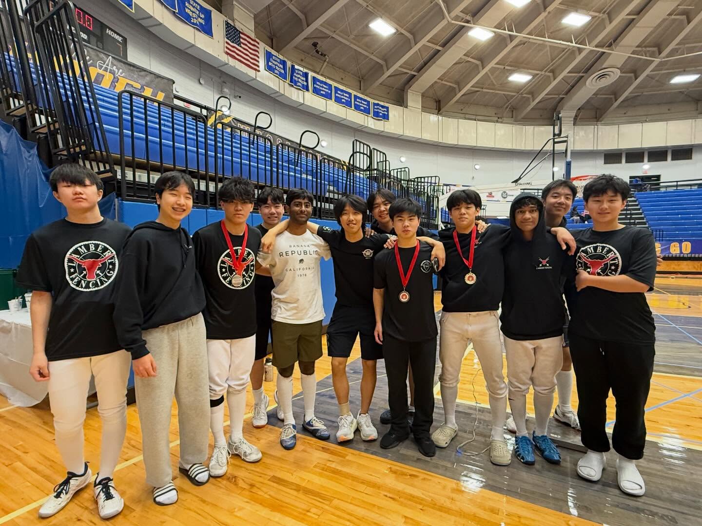 Last weekend, at Round 6 of the Georgia High School Fencing League held at Chattahoochee High School and Dunwoody High School, OFC family once again dominated the competition. Out of a total of 16 medals, our fencers won more than half—9 medals—and earned exactly half of the available points, taking 32 out of 64 points overall. By sweeping the high school league once again, they proved that we are truly Georgia’s top fencing club.
Congratulations to everyone—we are incredibly proud of you all!
G O L D🥇Joelle Peters
G O L D🥇Arisu Jeong
S I L V E R🥈Hubert Nguyen
B R O N Z E🥉Laila Dandridge
B R O N Z E🥉Elinda Liu
B R O N Z E🥉Sana Naveen
B R O N Z E🥉Emma Housmans
B R O N Z E🥉Christopher Lee
B R O N Z E🥉Luke Loudon
5th - Abigail Huff
6th - Ashwika Patnaik
6th - Aidan Hwang
6th - Edwin Dieker
7th - Emily Cheng
8th - Samyuktha Chanda
8th - Eugene Jeong
8th - Arnav Taneja
9th - Sarah Kim
9th - Daksh Reddy
9th - Teddy Poyotte
10th - Winston Lee
10th - Faizal Khan
11th - Maya Kumar
11th - Andrew Park
12th - Lauren Kim
12th - Arianna Huff
12th - Jonathan Nagano
13th - Arielle Ligon
13th - Ian Kim
14th - Alex Zhou
16th - Milly Koh
16th - Octavius Szeto
“OFC LEAGUE”