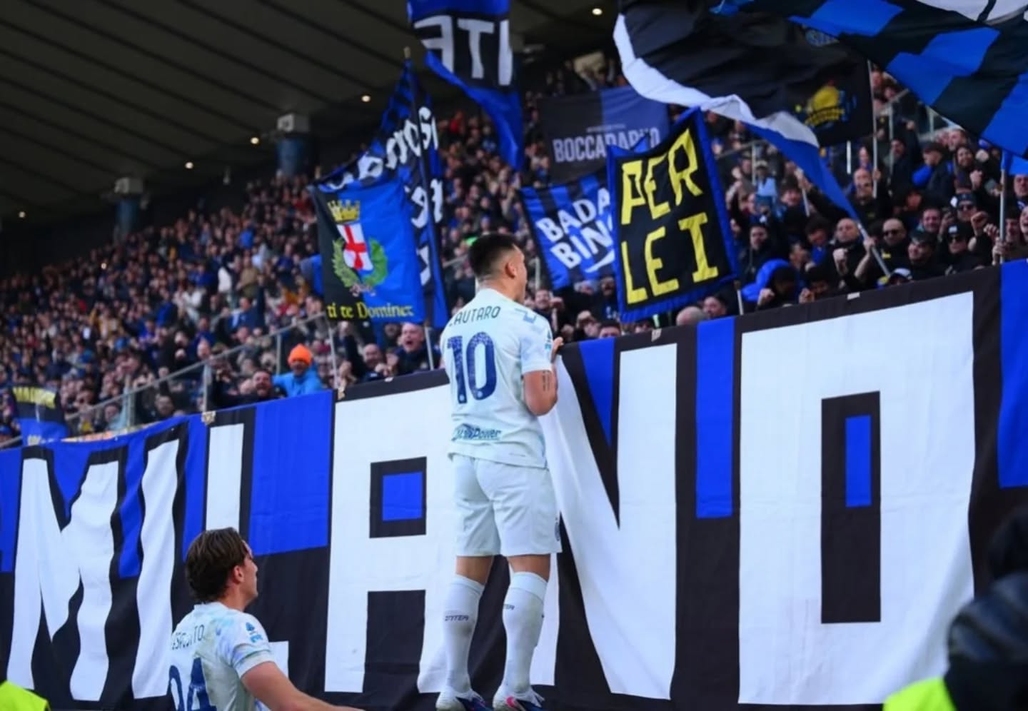 Ma Quanto sei bello, Lauti? @lautaromartinez @inter #blkblu #Interclublosangeles #siamonoi