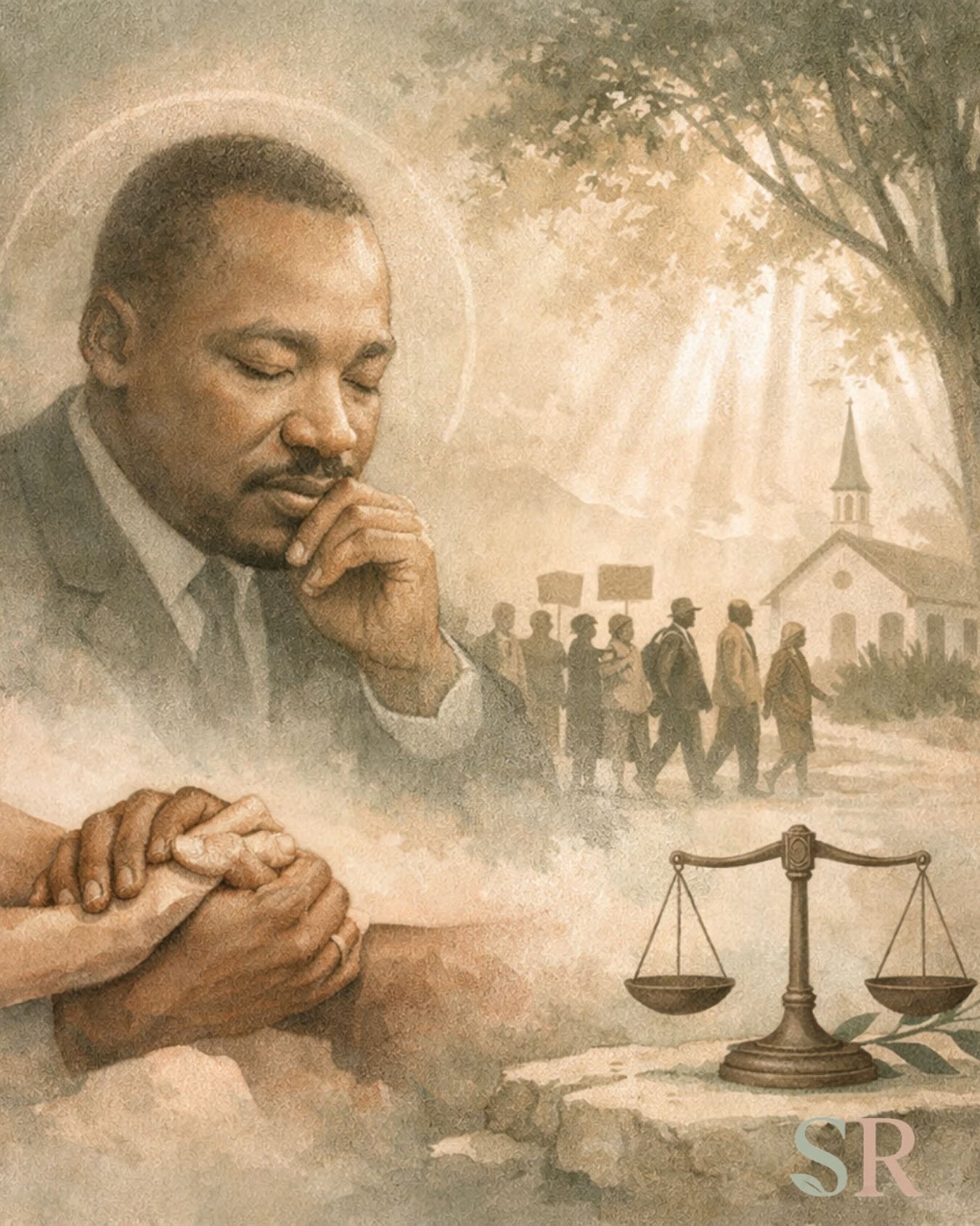 Honoring Dr. Martin Luther King Jr.🕊️
A day of remembrance, responsibility, and sacred action.
Today we honor Martin Luther King Jr., not only as a leader of justice, but as a spiritual ancestor who understood that love is a force, not simply a feeling.
Dr. King reminded us that justice is not separate from compassion, and that true change requires courage, sacrifice, and a willingness to stay present with suffering without turning away.
At Sacred Return, we hold this day as an invitation:
• to listen more deeply
• to examine where we benefit from silence
• to practice repair, not perfection
• to embody love as action
“Injustice anywhere is a threat to justice everywhere.”
May we continue the work, not only in the streets and systems, but within our own nervous systems, relationships, and communities.
Today is not a day off.
It is a day on.
A day to remember what we are responsible for carrying forward and to put love into action, love for ourselves and for one another. True change arrives when driven by Love.🤍
🕊️
Sacred Return