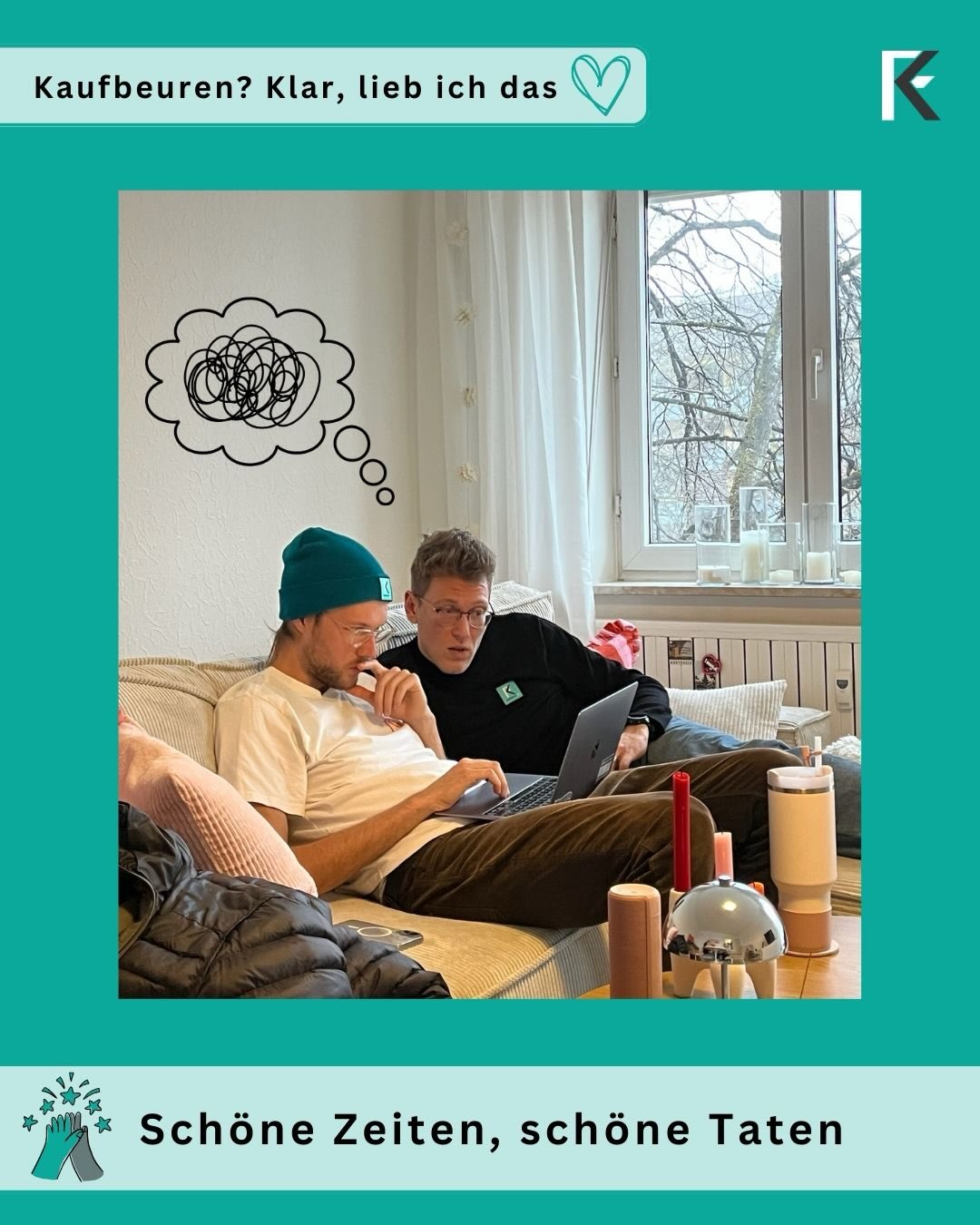 Schöne Zeiten, schöne Taten. 💪✨
Diese Woche haben wir bei Generation KF ordentlich die Köpfe rauchen lassen: Wahlkampfplanung, Merch, Flyer, Plakate und und 💭
Viele Fragen, aber wir sind schon ein großes Stück weiter gekommen. 🚀
Außerdem waren wir diese Woche bei der Podiumsdiskussion der OB-Kandidaten 🔍 Bei der nächsten Diskussion am 29. Januar sind wird auch dabei 💪
Und morgen geht’s direkt los: Unsere erste Themenwoche startet mit unserem Wahlprogramm zu Wirtschaft & Digitalisierung. 💼💡
Seid gespannt und schaut vorbei! 👀
#generationkf #generationkfschönezeitenschönetaten #generationkfwahlkampf #generationkfkommunal2026 kaufbeuren