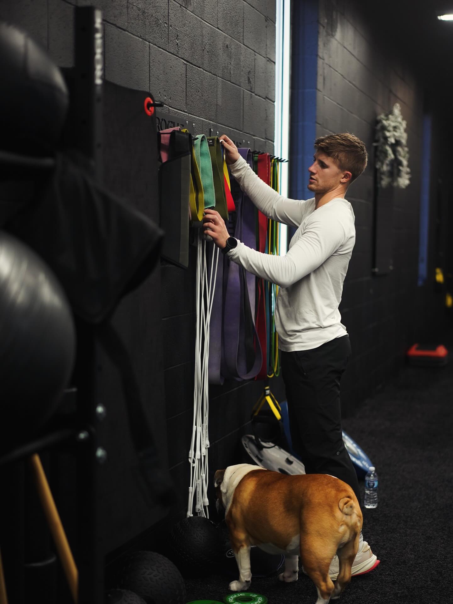 Another day in the office.