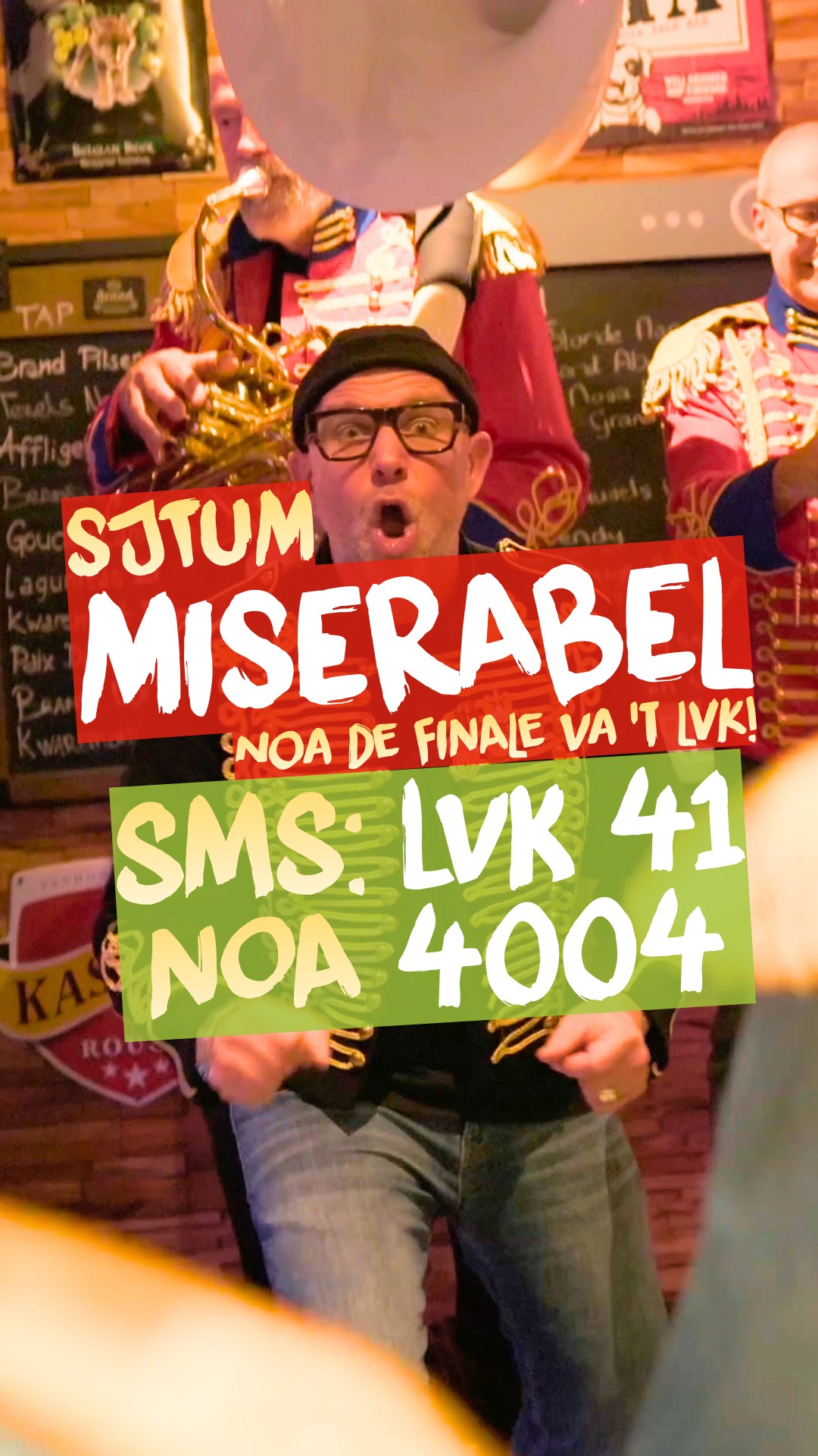 ๐บ๐ฅ ๐๐๐ง ๐๐ฆ ๐๐๐๐ก๐ ๐ญ๐ข๐ฉ๐๐ฅ โ ๐ฆ๐ง๐๐ ๐ ๐๐ฆ๐๐ฅ๐๐๐๐ ๐ก๐๐๐ฅ ๐๐ ๐๐๐ก๐๐๐! ๐ฅ๐บ
Lieve mensen, ๐ฑ๐ฎ๐ป๐ธ๐ท๐๐น๐น๐ถ๐ฒ๐๐ฒฬ๐น voor alle support tot nu toe. We staan in de ๐ต๐ฎ๐น๐๐ฒ ๐ณ๐ถ๐ป๐ฎ๐น๐ฒ ๐๐ฎ๐ป ๐ต๐ฒ๐ ๐๐ฉ๐ en hebben ๐ท๐๐น๐น๐ถ๐ฒ ๐๐๐ฒ๐บ nodig om ๐ฑ๐ฒ ๐ณ๐ถ๐ป๐ฎ๐น๐ฒ ๐ผ๐ฝ ๐ฏ๐ฌ ๐ท๐ฎ๐ป๐๐ฎ๐ฟ๐ถ te halen! ๐
๐ณ๏ธ ๐ง๐๐ฒ๐ฒ ๐๐๐ฒ๐บ๐บ๐ผ๐บ๐ฒ๐ป๐๐ฒ๐ป (๐ฏ๐ฌ ๐บ๐ถ๐ป ๐ฝ๐ฒ๐ฟ ๐ธ๐ฒ๐ฒ๐ฟ):
๐ฉ๐ฟ๐ถ๐ท๐ฑ๐ฎ๐ด ๐ฎ๐ฏ ๐ท๐ฎ๐ป๐๐ฎ๐ฟ๐ถ โ ๐ฎ๐ฌ:๐ฌ๐ฌ
๐ญ๐ฎ๐๐ฒ๐ฟ๐ฑ๐ฎ๐ด ๐ฎ๐ฐ ๐ท๐ฎ๐ป๐๐ฎ๐ฟ๐ถ โ ๐ญ๐ฑ:๐ฌ๐ฌ
๐ฒ ๐ญ๐ผ ๐๐๐ฒ๐บ ๐ท๐ฒ:
Stuur een ๐ฆ๐ ๐ฆ met: ๐๐ฉ๐ ๐ฐ๐ญ (๐ฎ๐ฆ๐ต ๐ด๐ฑ๐ข๐ต๐ช๐ฆ) naar ๐ฐ๐ฌ๐ฌ๐ฐ!
Je mag ๐๐๐ฒ๐ฒ ๐ธ๐ฒ๐ฒ๐ฟ ๐๐๐ฒ๐บ๐บ๐ฒ๐ป op ons: ๐๐ฟ๐ถ๐ท๐ฑ๐ฎ๐ด ๐ญ๐
รฉn ๐๐ฎ๐๐ฒ๐ฟ๐ฑ๐ฎ๐ด ๐ญ๐
.
๐ฌ ๐๐ผ๐บ ๐ถ๐ป ๐ฑ๐ฒ ๐๐๐ฒ๐บ๐บ๐ถ๐ป๐ด: bekijk onze videoclip op YouTube of luister op Spotify en zet โm hard!
Elke stem helpt โ ๐บ๐ฒ๐ด๐ฎ ๐ฑ๐ฎ๐ป๐ธ! ๐งก Samen maken we er een finaleplek van.
#lvk2026 #miserabelband #miserabel #brasspower #brassband #vastelaovend #carnaval2026 #vasteloavend #lvk #brass #carnavalshit #carnavalsclip2026 #ConfettiBucketChallenge #GeinZรฎnUmUtAafTeLieรซre
@heerlenmijnstad | @richtigheele | @dewinkbulle | @cv.de.bokkeriejejs